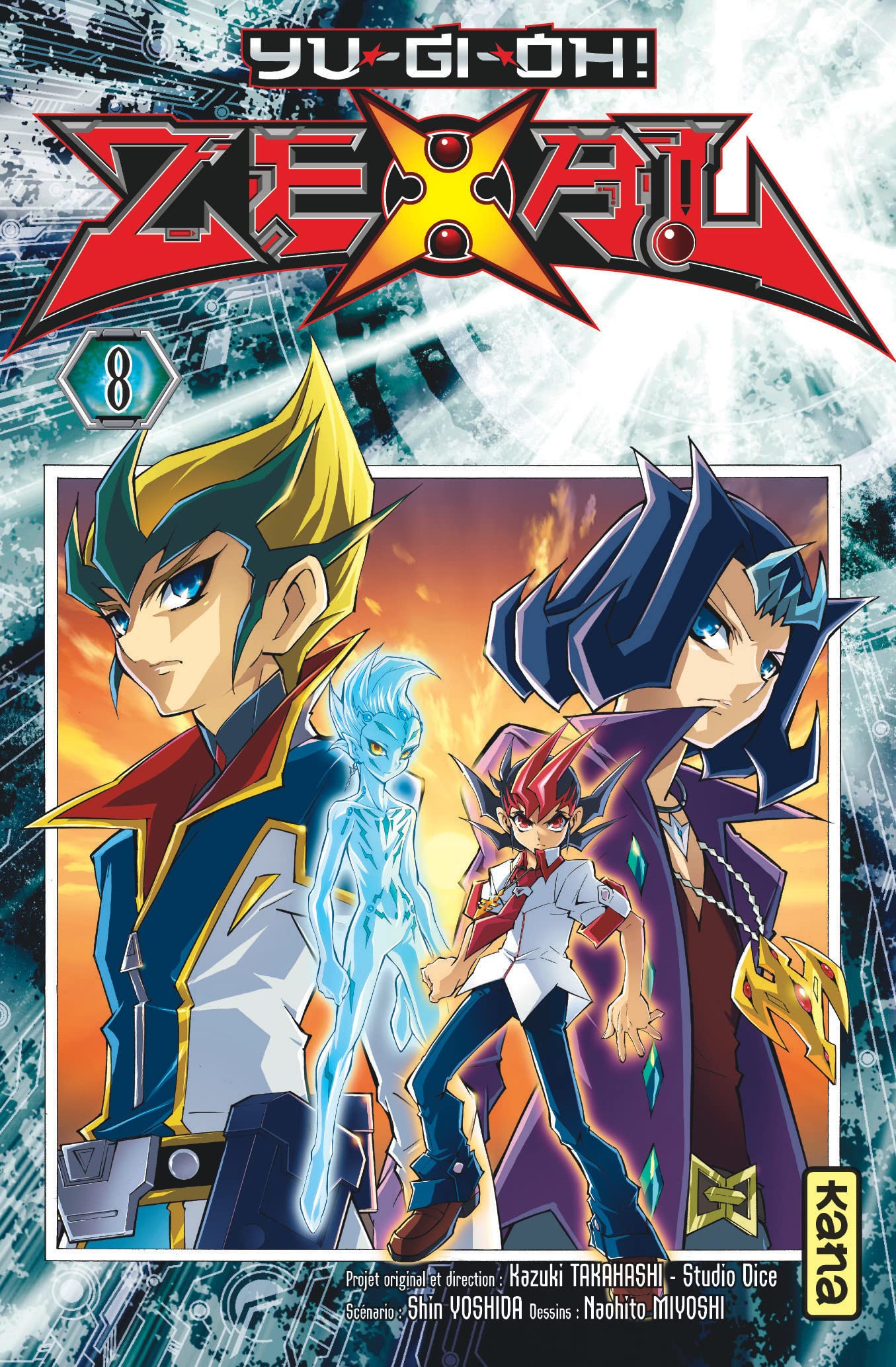 jaquette album Yu-Gi-Oh! Zexal - Tome 8