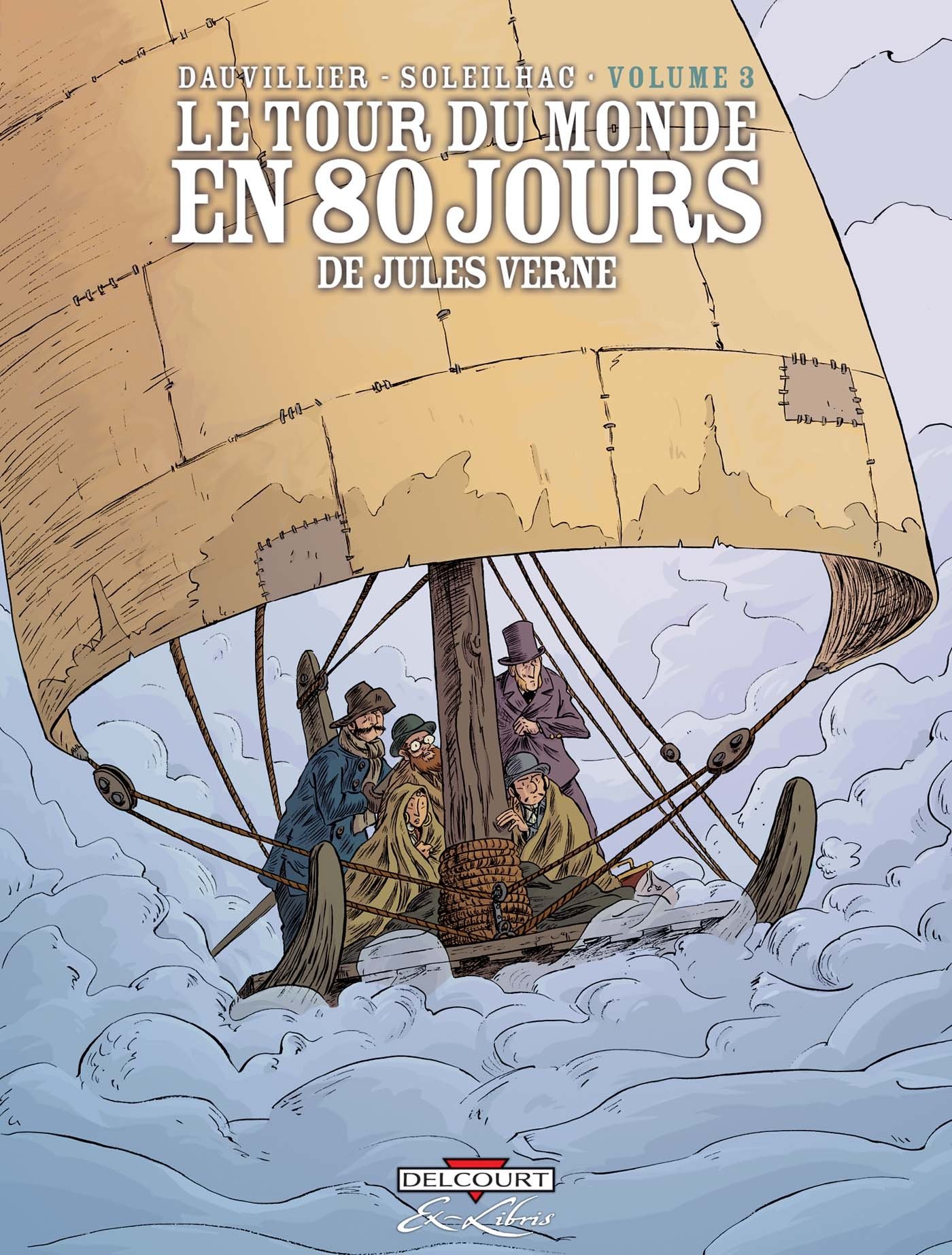 jaquette album Le tour du monde en 80 jours, Tome 3