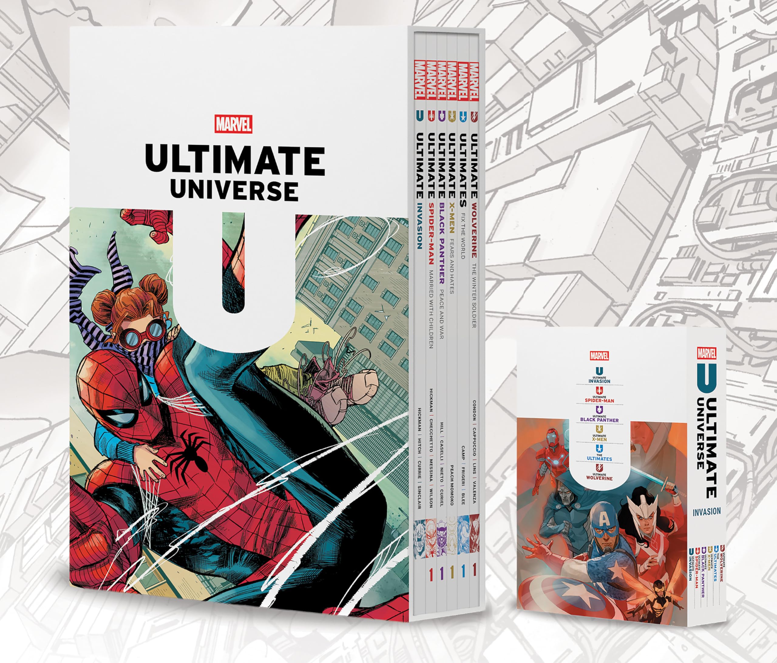 jaquette album Ultimate Universe: Invasion Box Set Slipcase