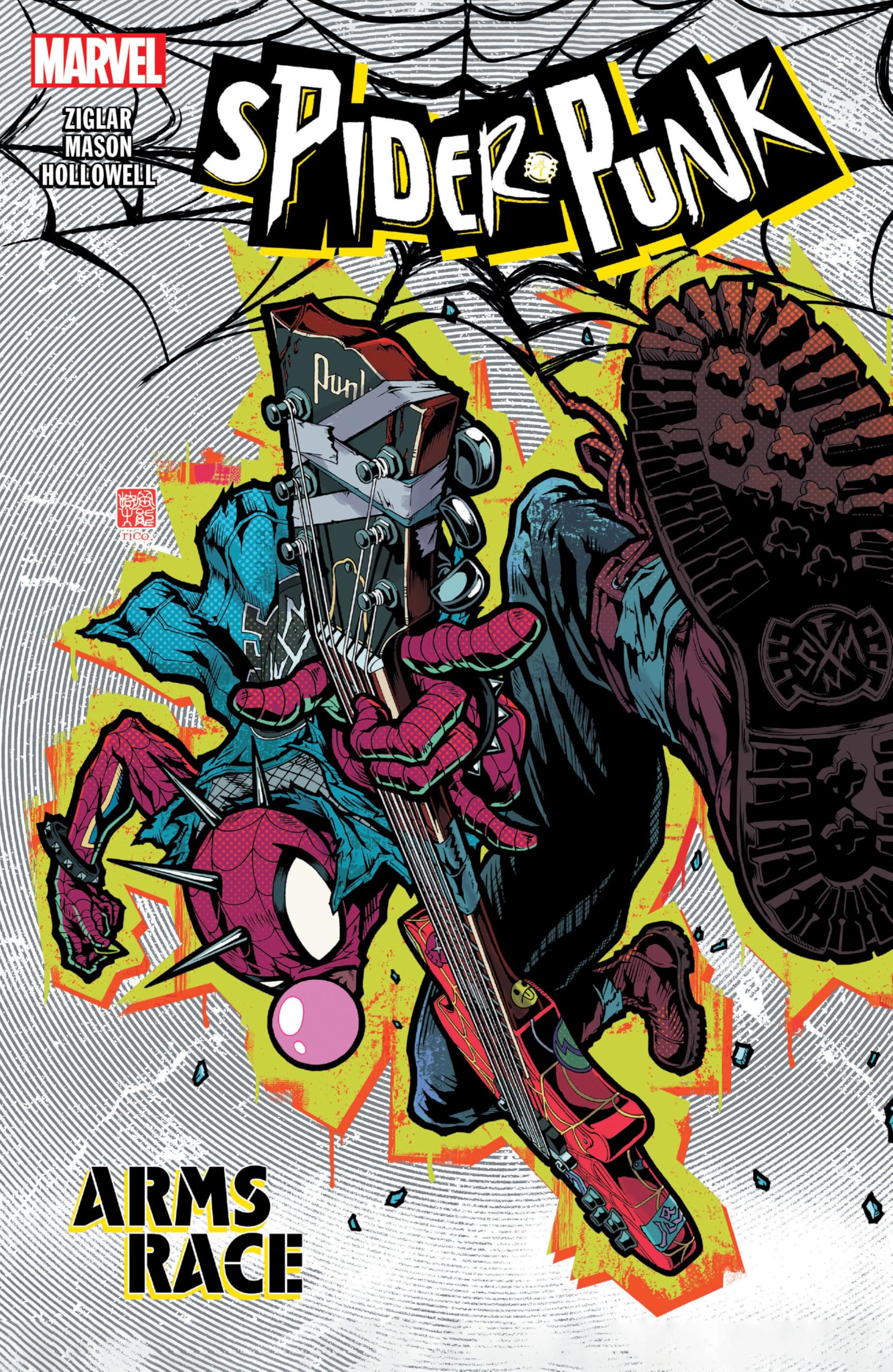 jaquette album SPIDER-PUNK: ARMS RACE
