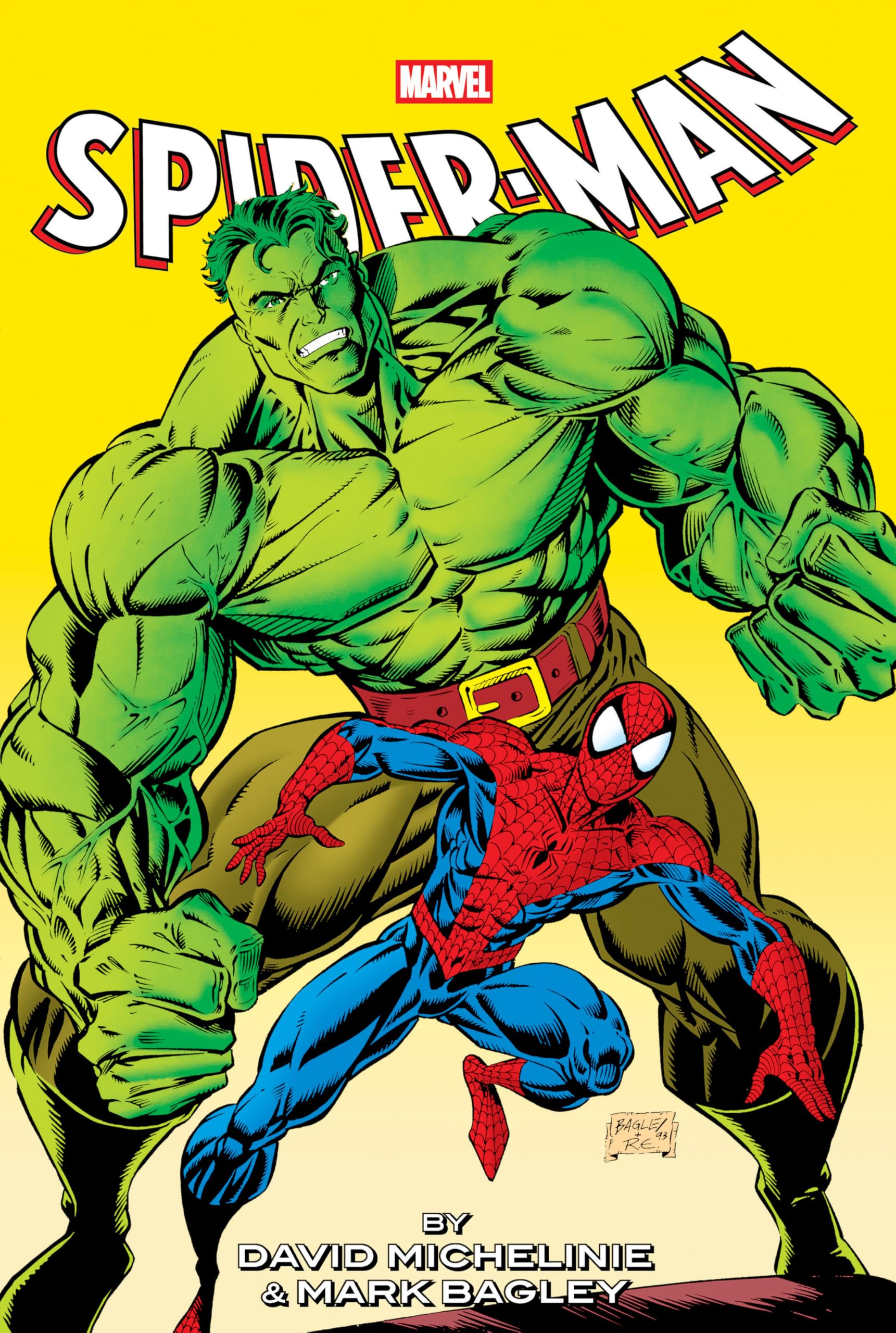 jaquette album SPIDER-MAN BY MICHELINIE & BAGLEY OMNIBUS VOL. 2 MARK BAGLEY HULK COVER