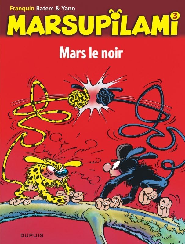 jaquette album Marsupilami Tome 3 - Mars Le Noir