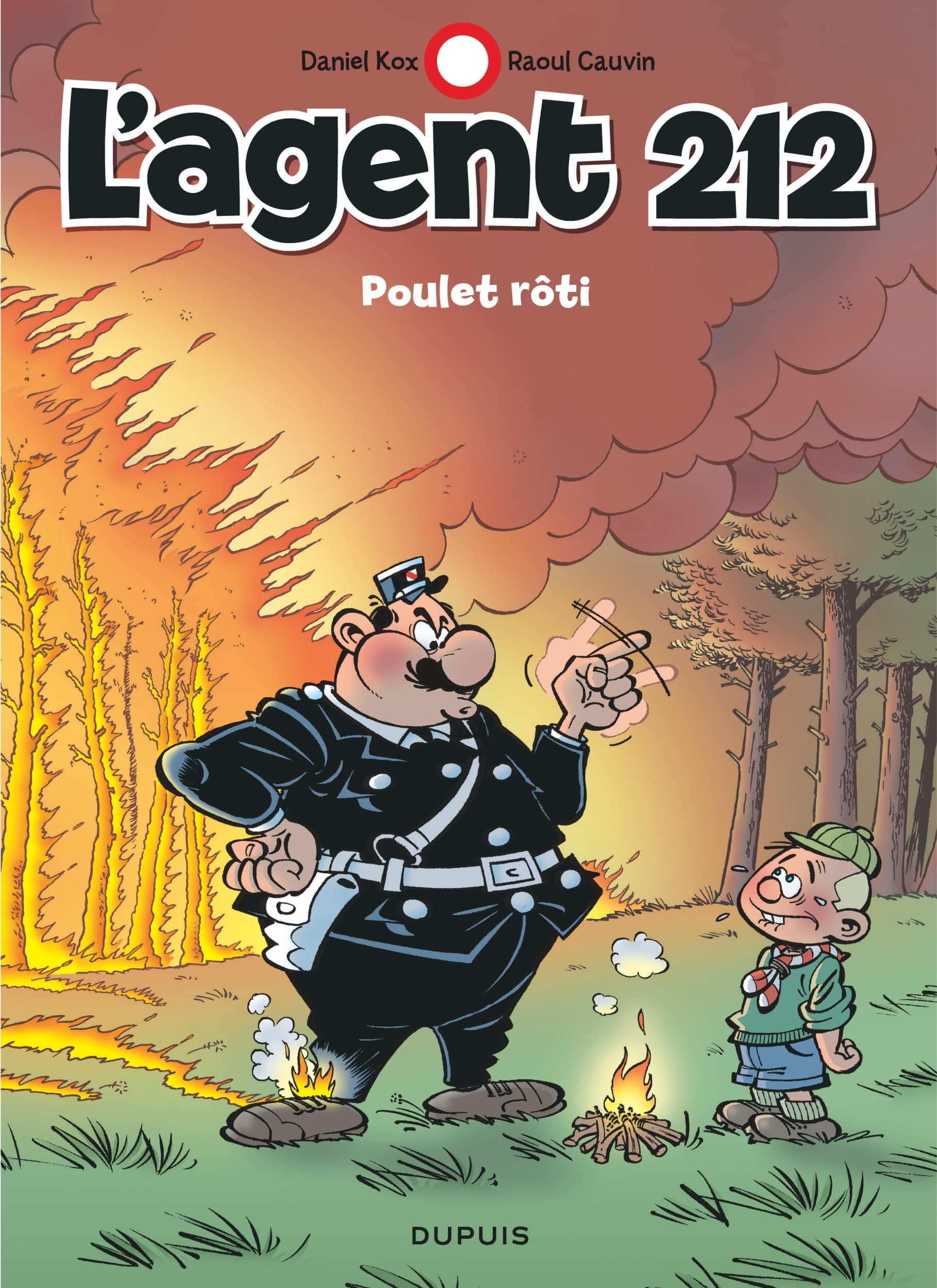 jaquette album L'agent 212 - Tome 18 - Poulet rôti