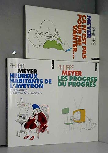 jaquette album Heureux Habitants... - Ca n'est pas pour me vanter... - Les Progrès du progrès
