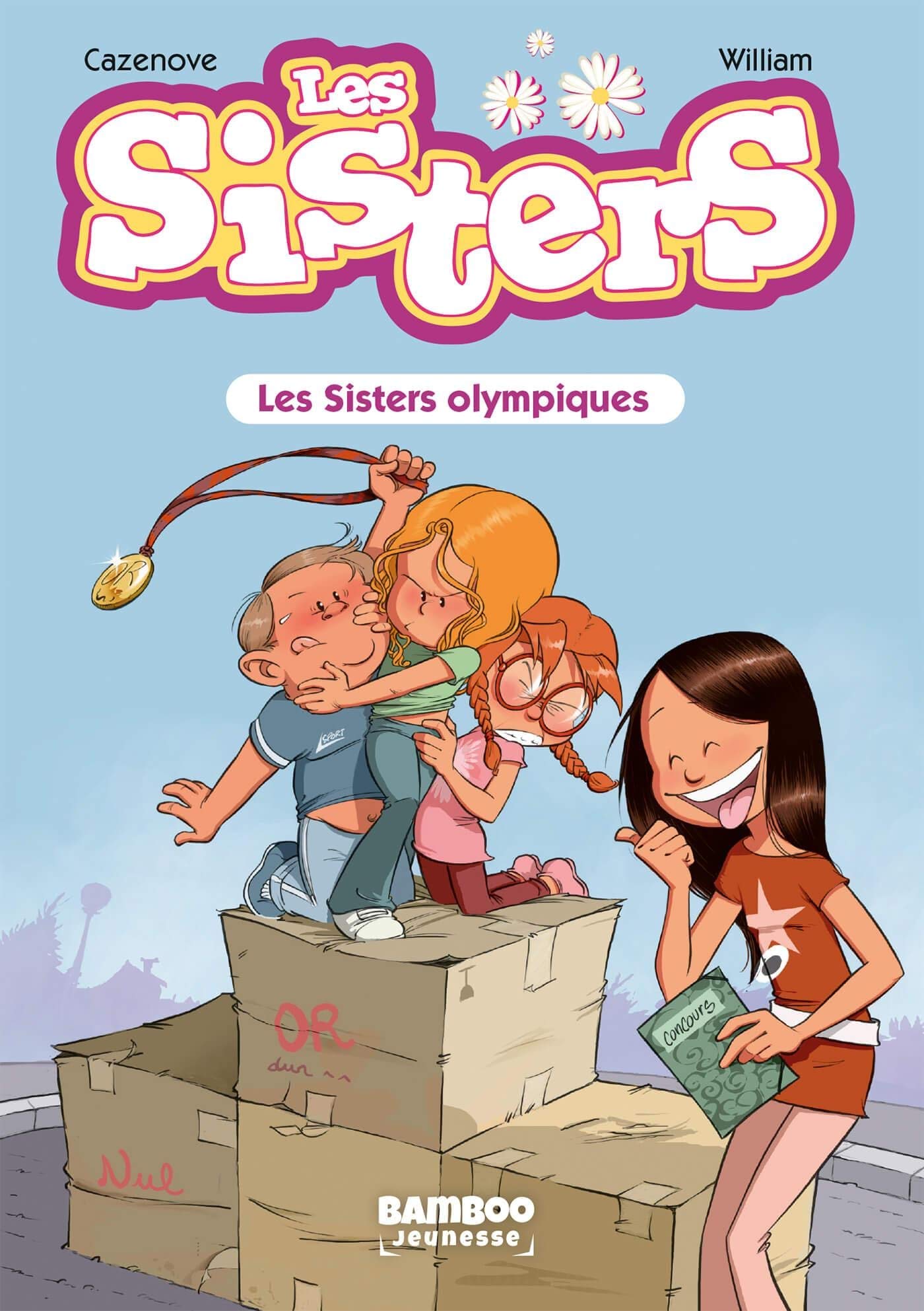 jaquette album Les Sisters - Poche - tome 05: Les sisters olympiques