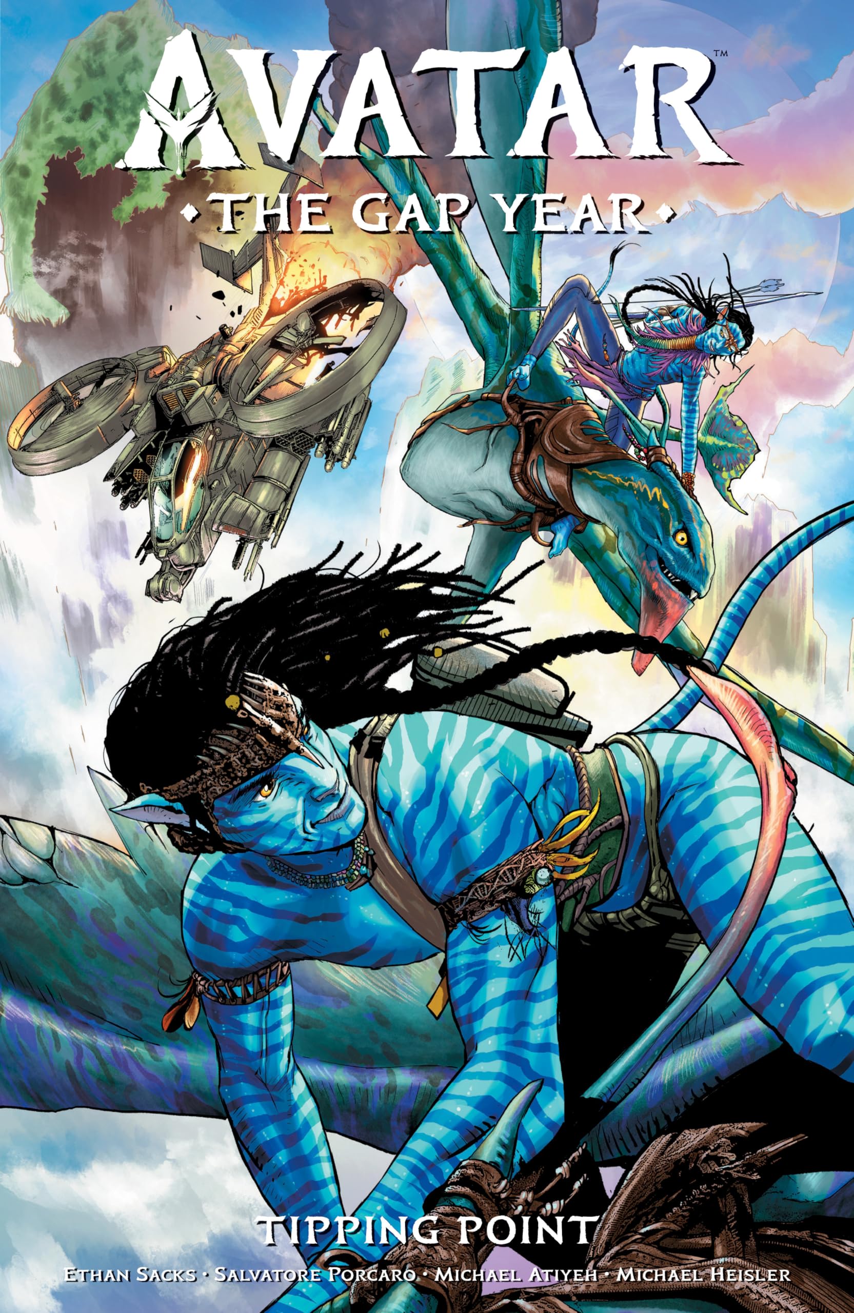 jaquette album Avatar: The Gap Year--Tipping Point
