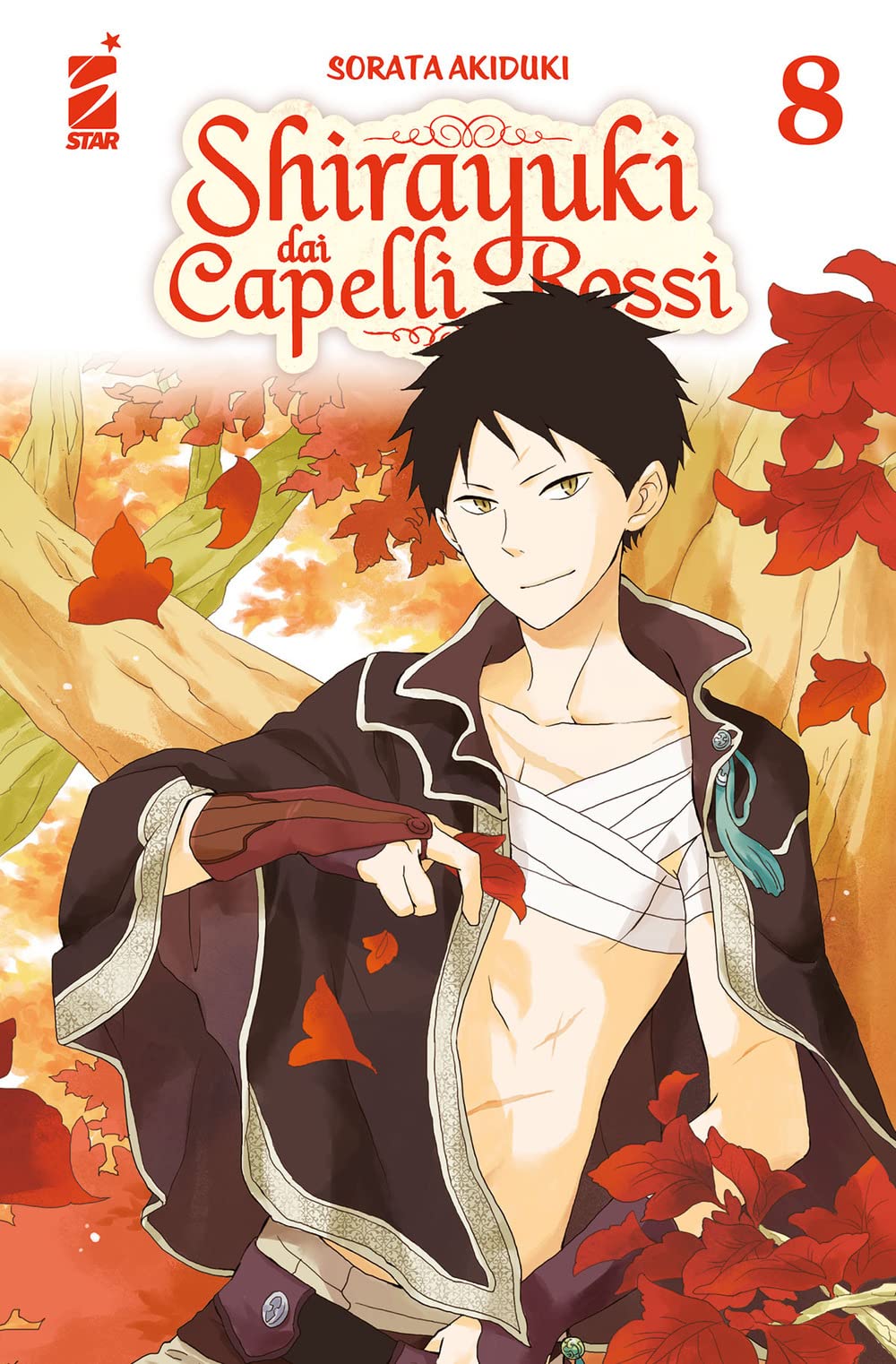 jaquette album Shirayuki dai capelli rossi (Vol. 8)