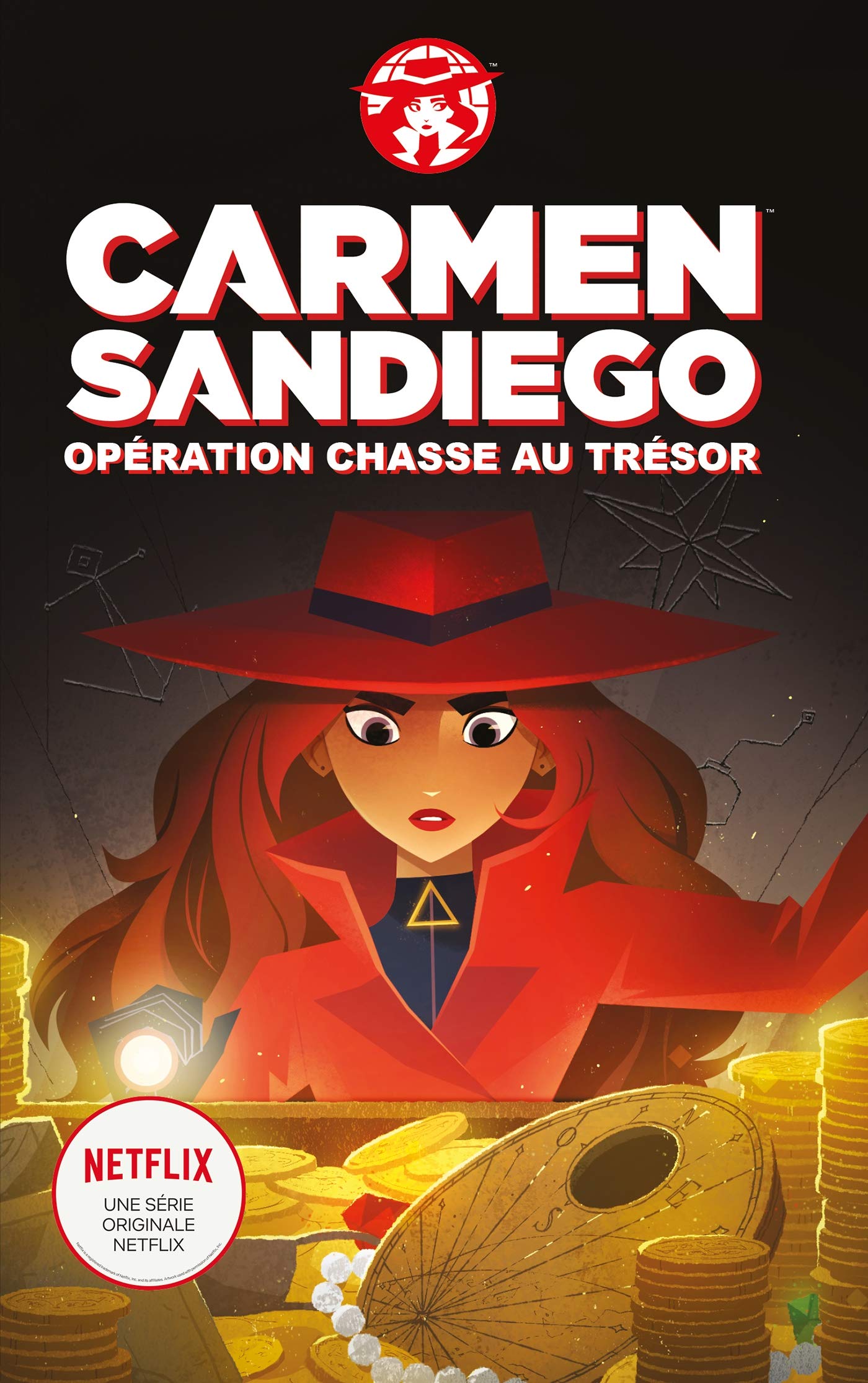 jaquette album Carmen Sandiego : Opération chasse au trésor