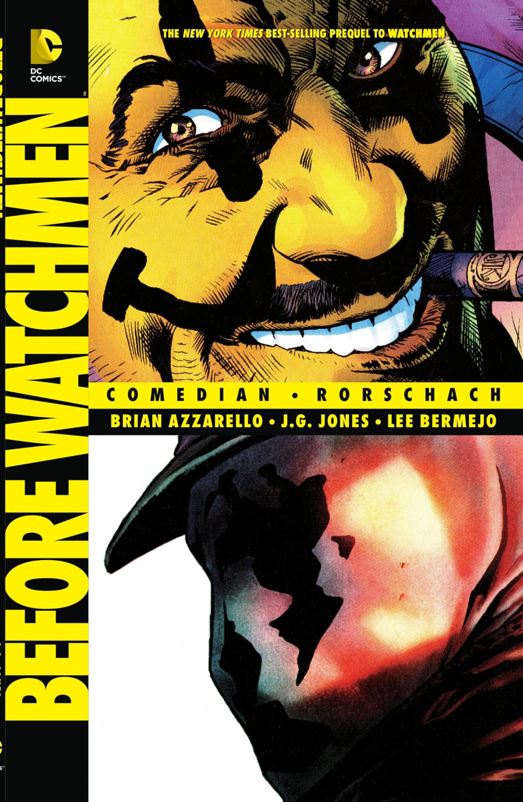 jaquette album Before Watchmen: Comedian/Rorschach