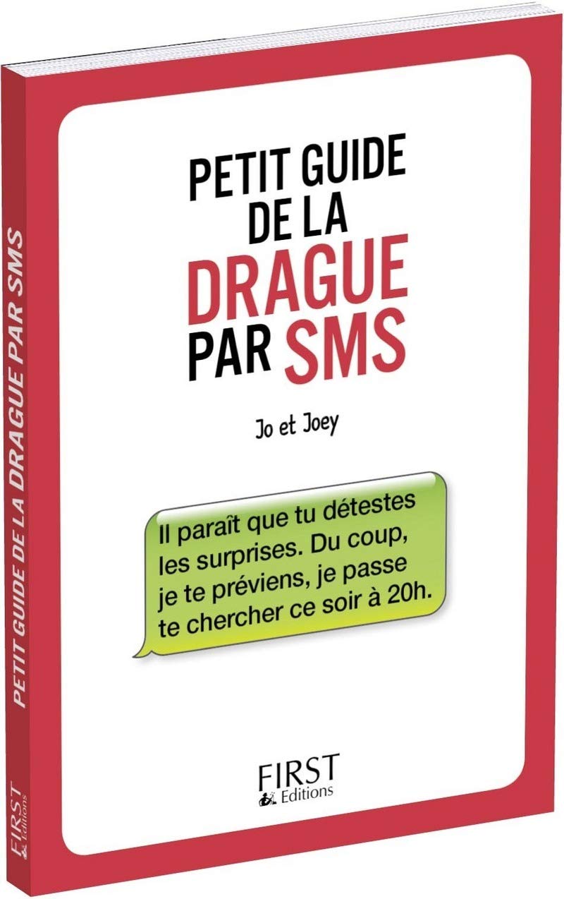 jaquette livre Le Petit guide de la drague par SMS
