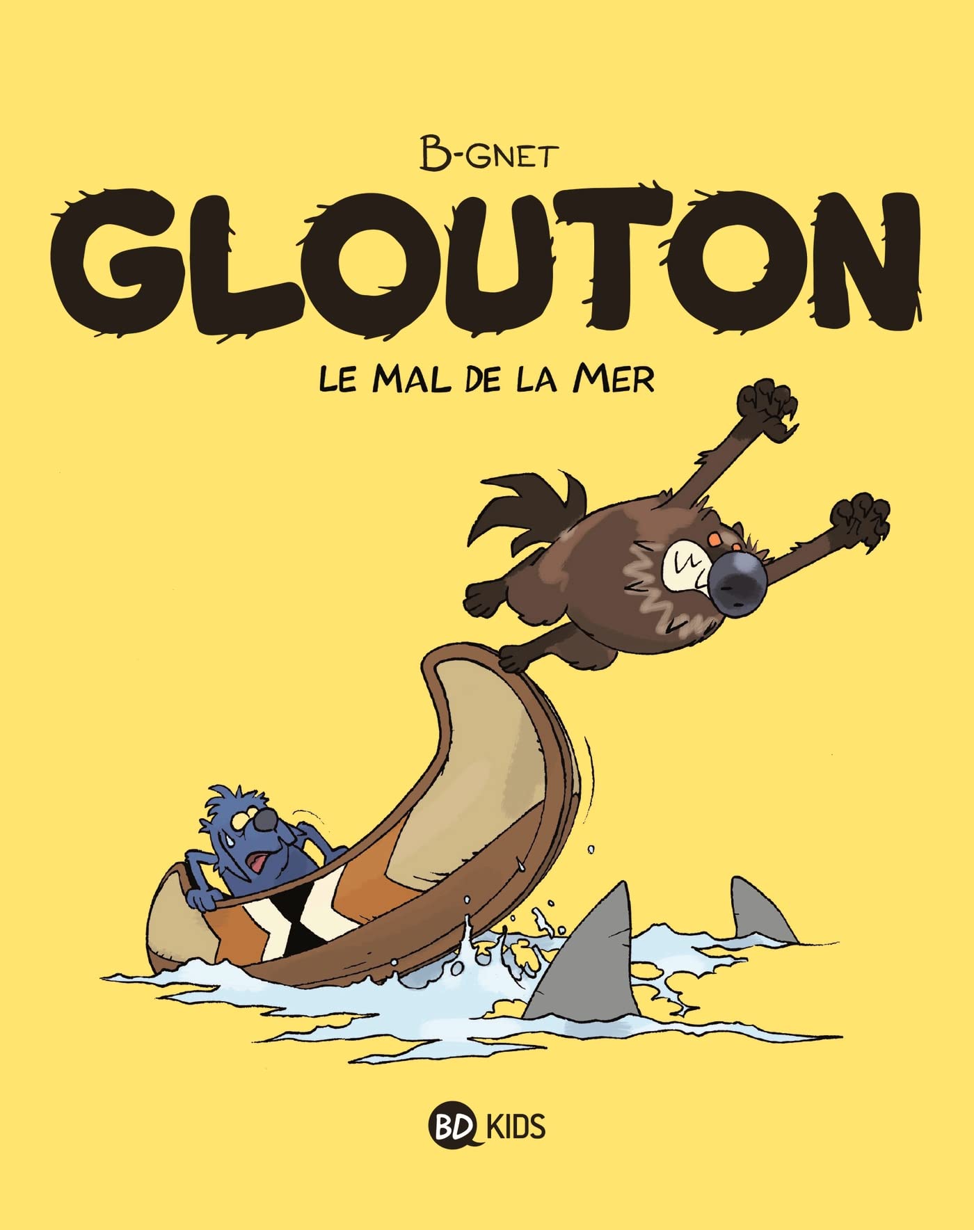 jaquette album Glouton, Tome 03: Le mal de la mer