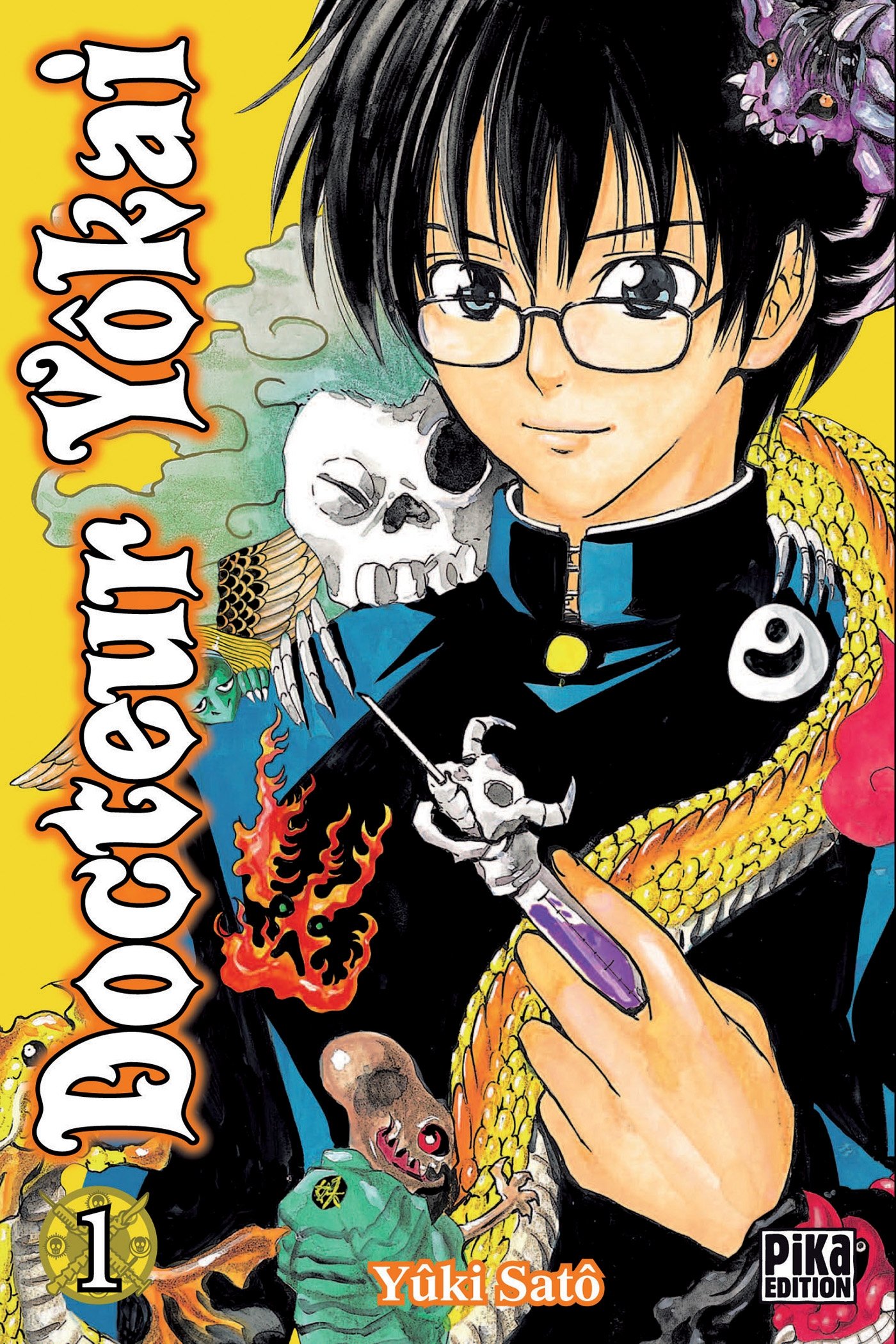 jaquette album Docteur Yôkai T01