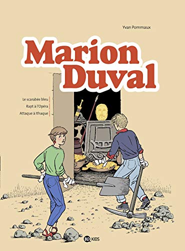 jaquette album Marion Duval Tome 1 - Le Scarabée Bleu - Rapt À L'opéra - Attaque À Ithaque