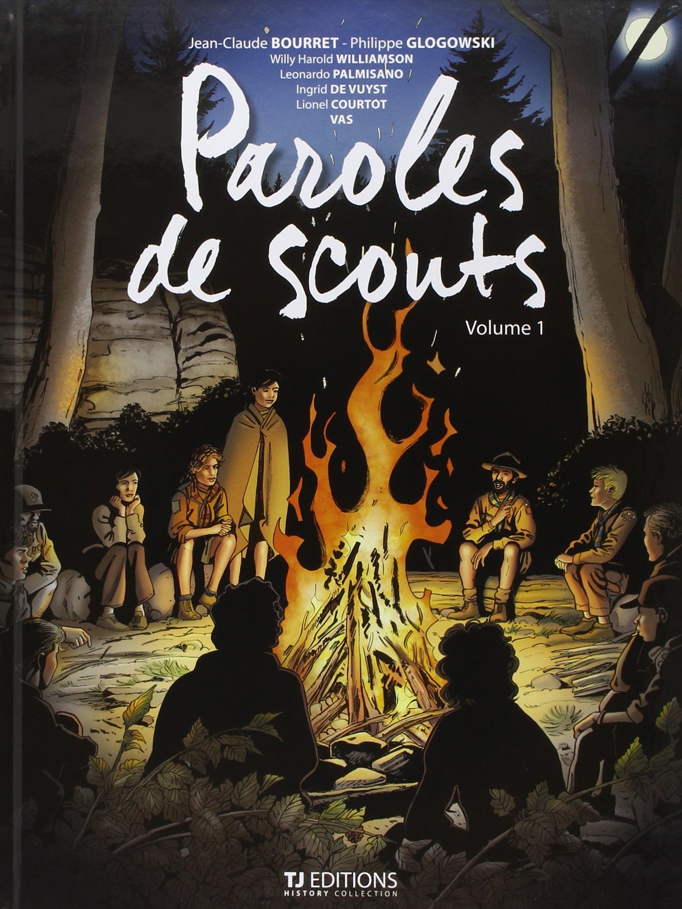 jaquette album PAROLES DE SCOUTS