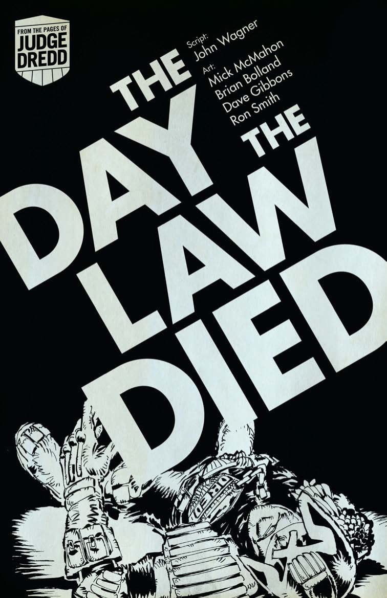 jaquette album Judge Dredd: The Day the Law Died