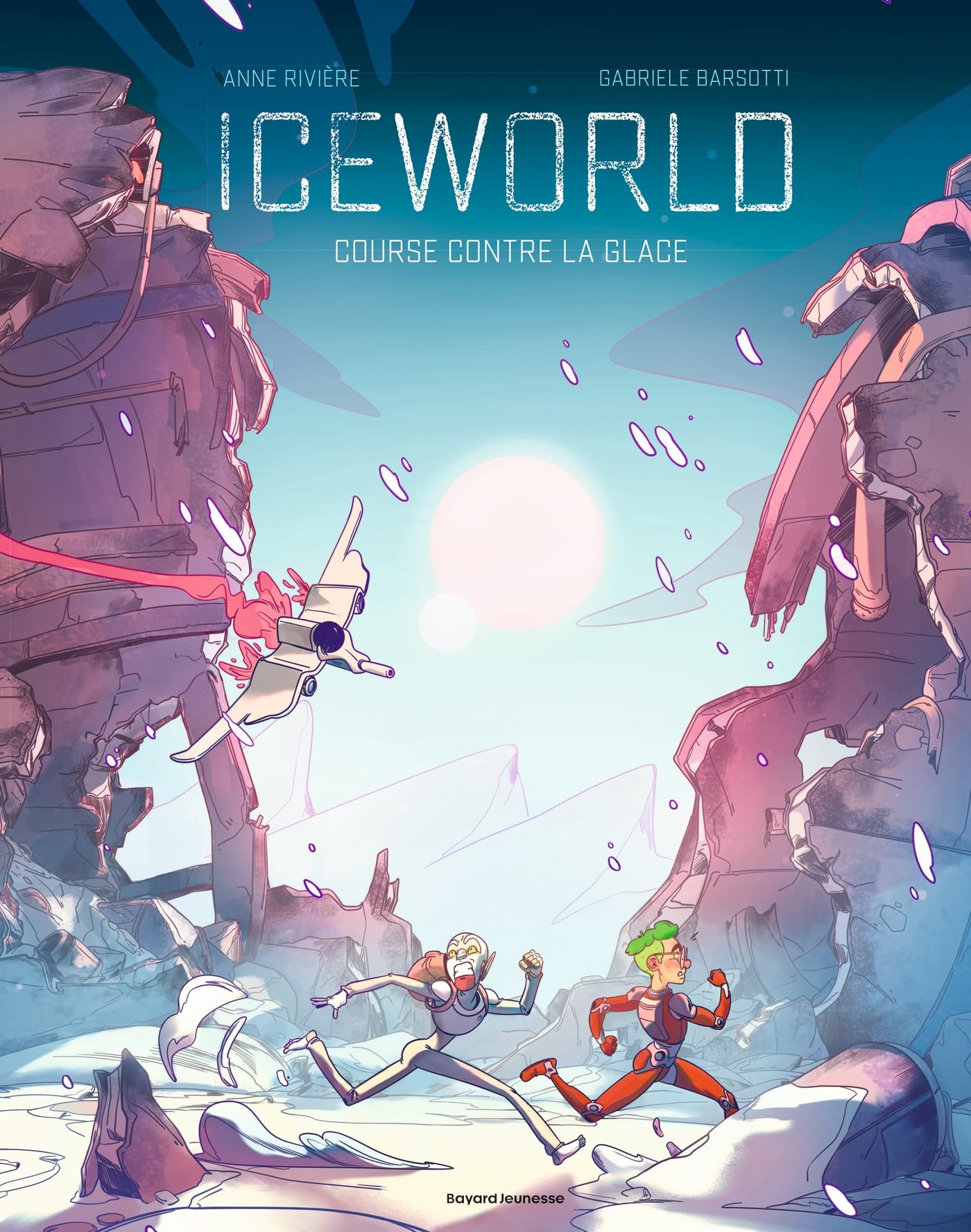 jaquette livre Iceworld: Course contre la glace