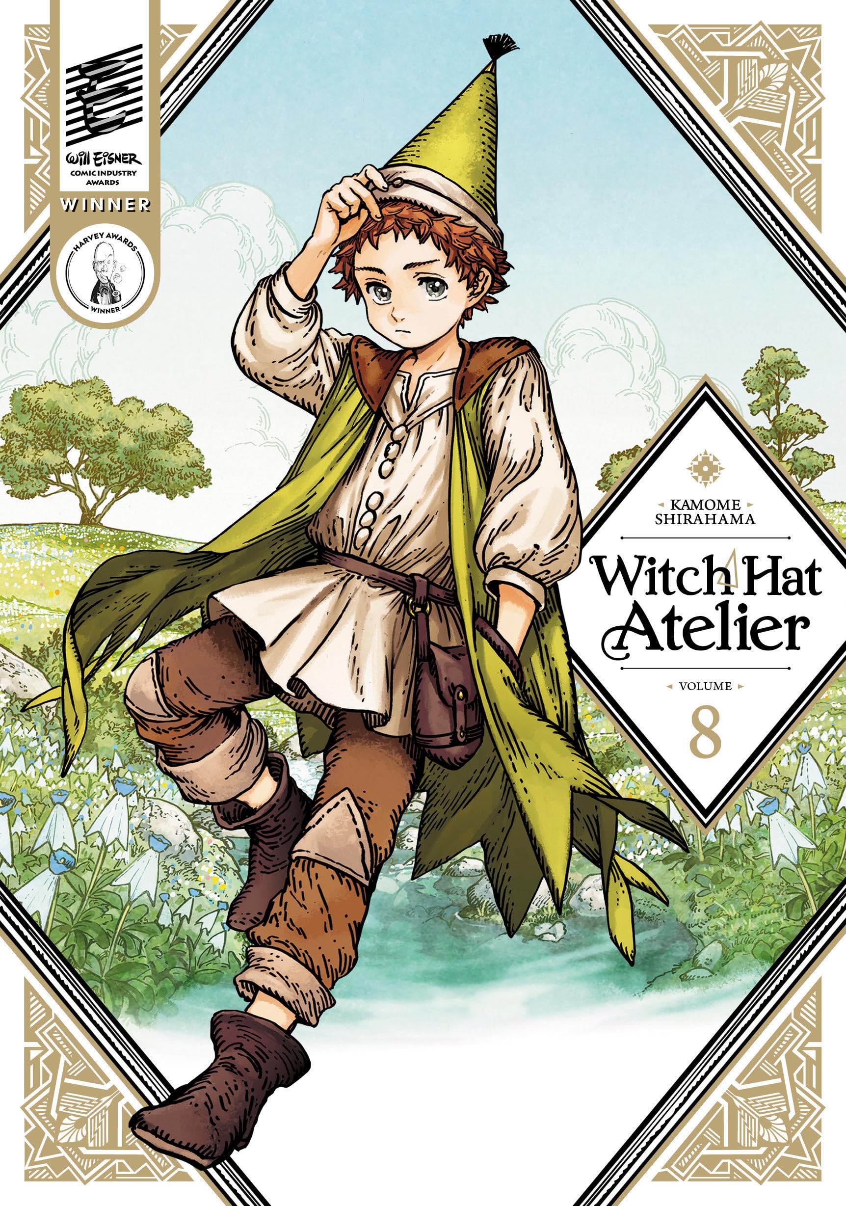 jaquette album Witch Hat Atelier 8