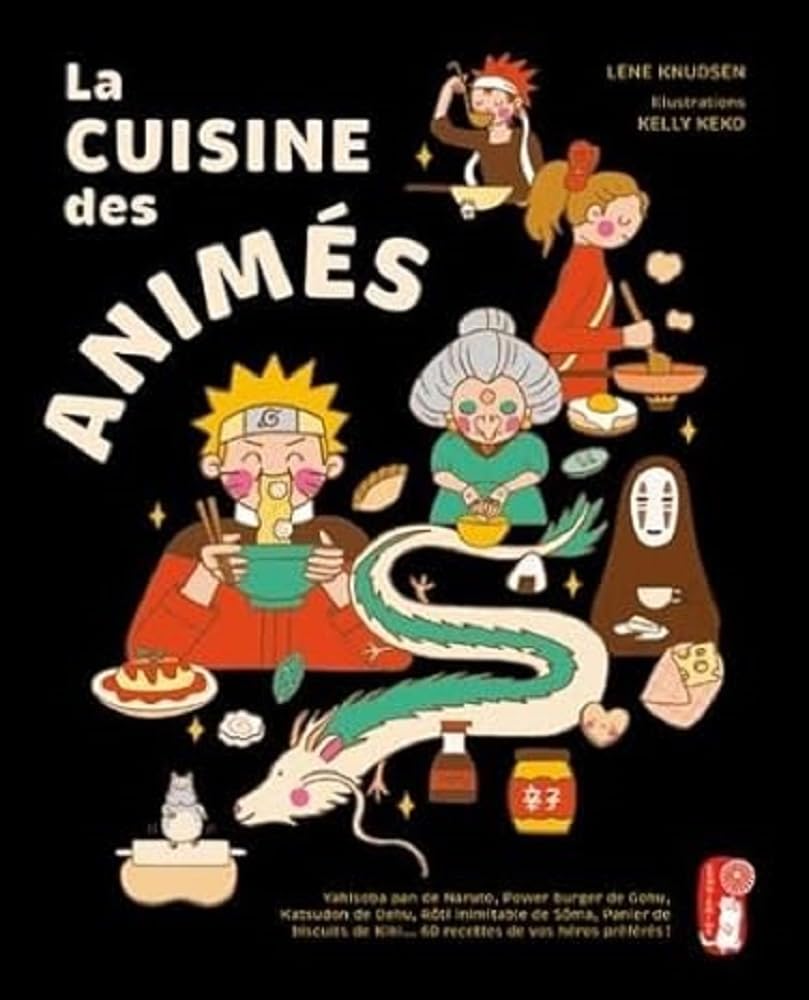 jaquette livre La Cuisine des animés