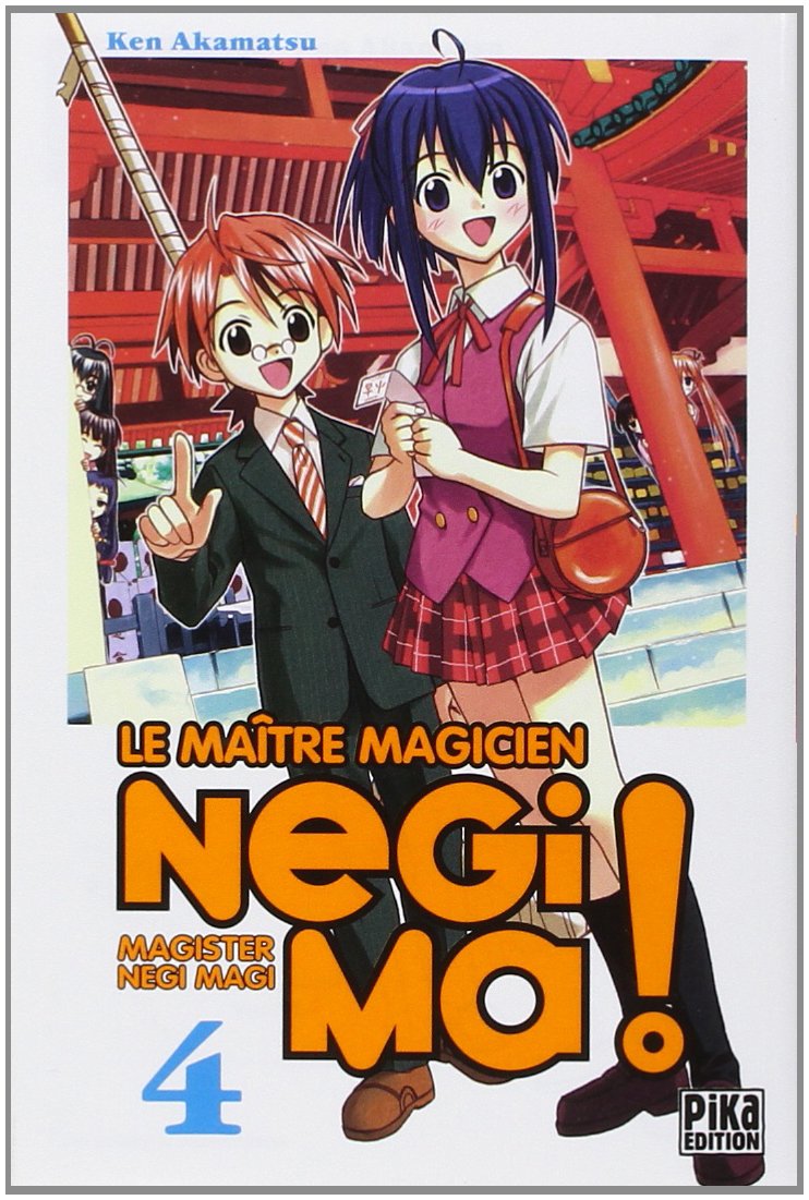 jaquette album Negima !, Tome 4 :