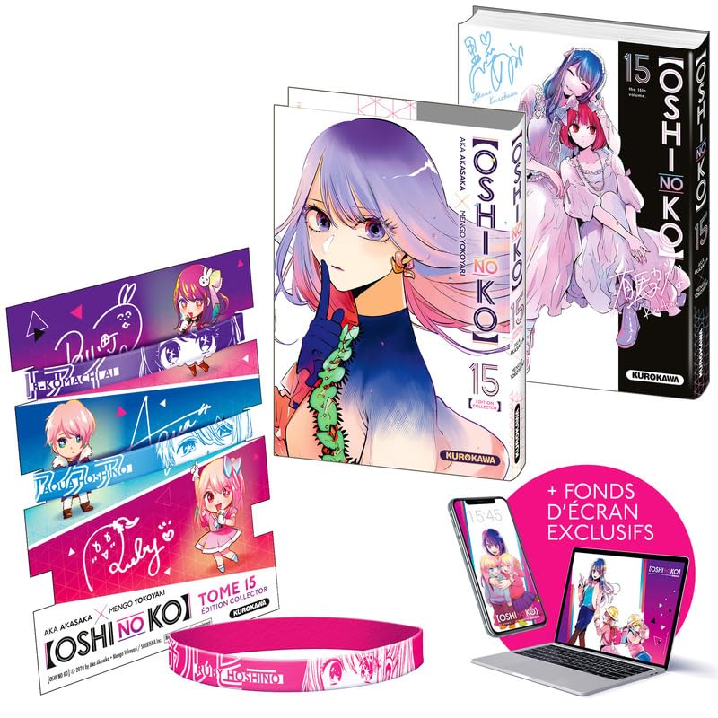 jaquette album Oshi no ko - tome 15 - collector