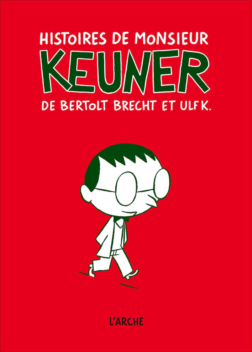 jaquette album Histoires de monsieur Keuner