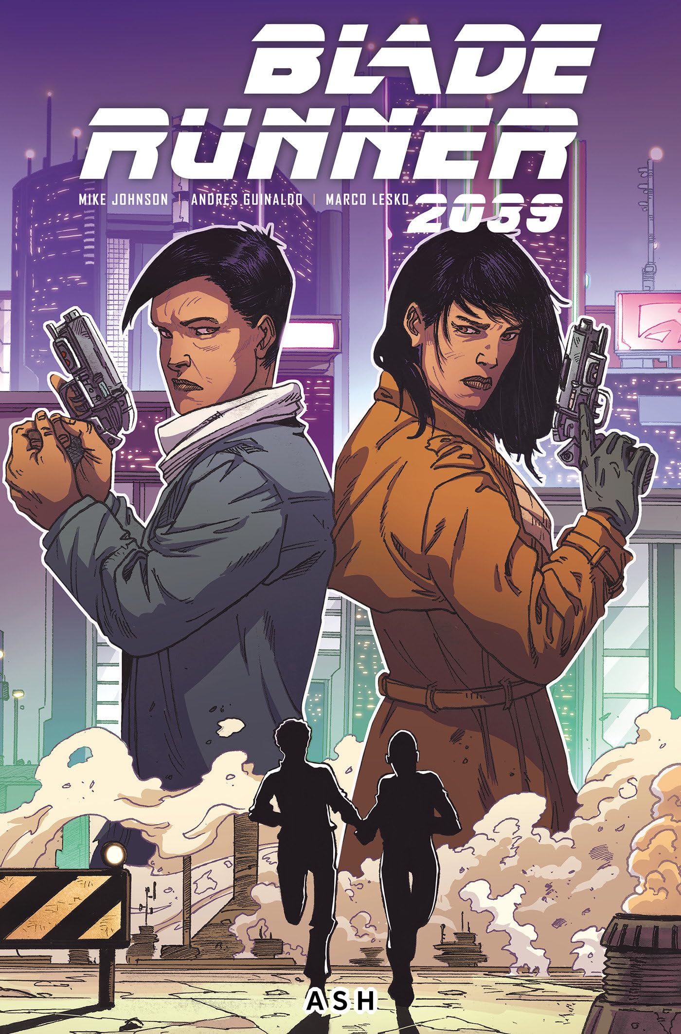 jaquette album Blade Runner 2039 3: Ash