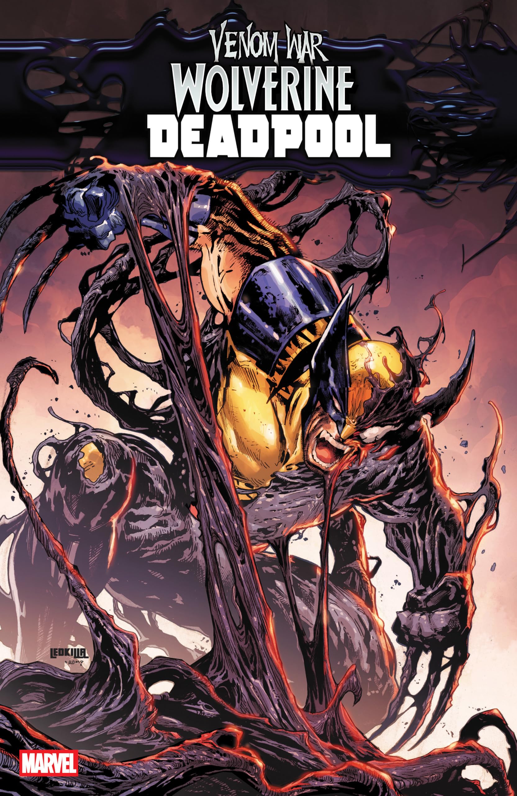 jaquette album VENOM WAR: WOLVERINE/DEADPOOL