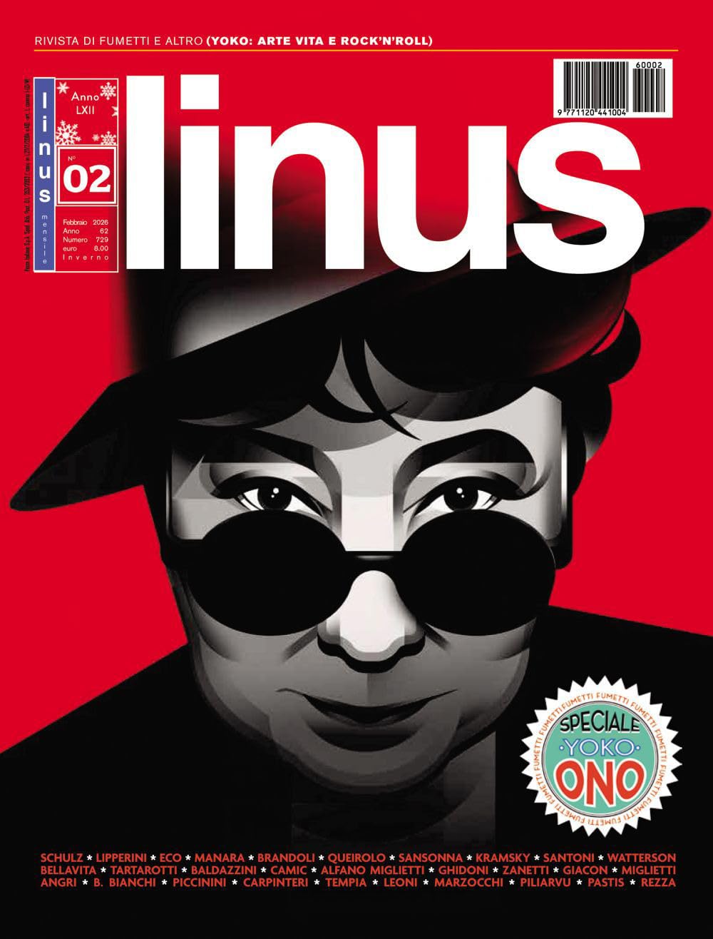 jaquette livre Linus (2026) (Vol. 2)