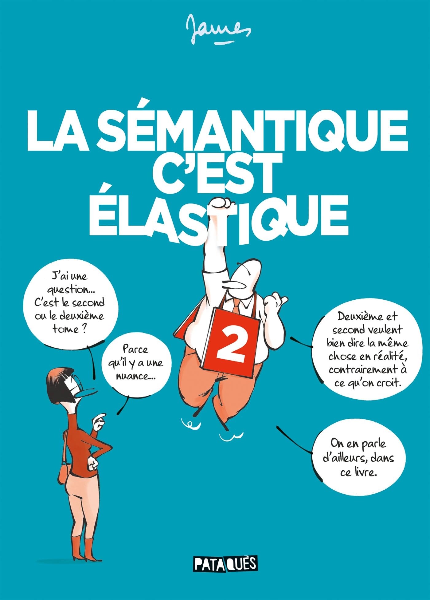 jaquette album La Sémantique c'est élastique T02