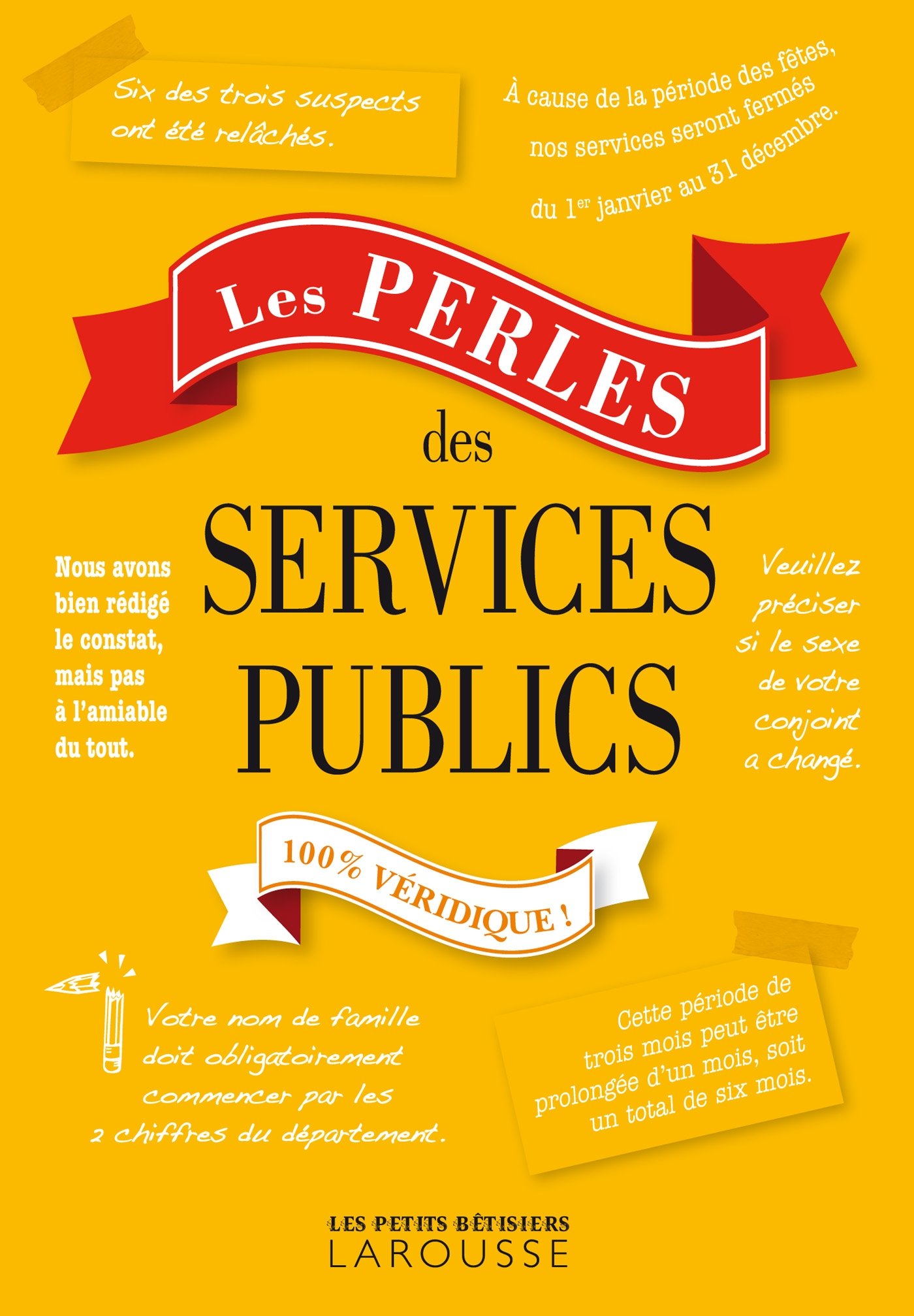 jaquette album Les Perles des services publics