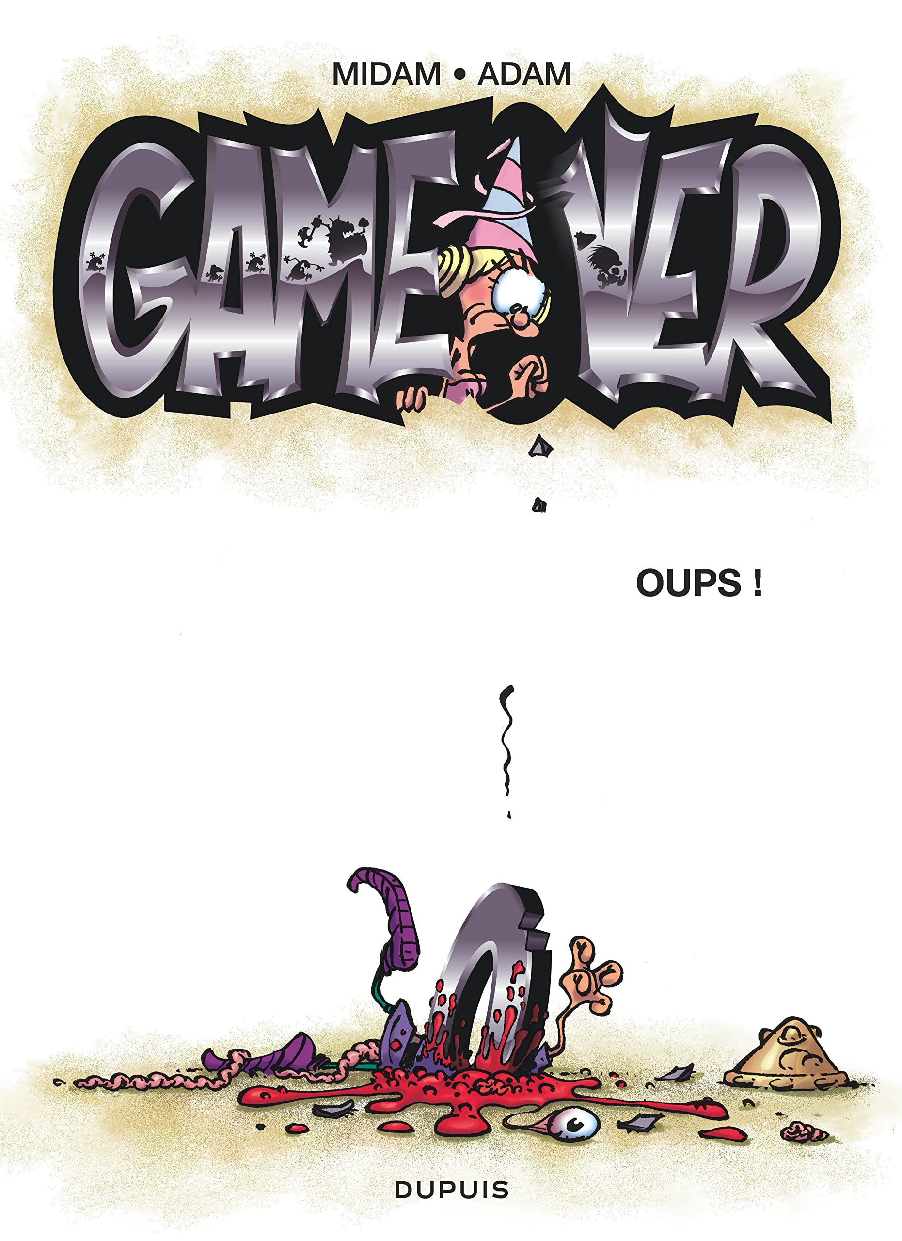 jaquette album Game over - Tome 4 - Oups ! (Opé été 2018)