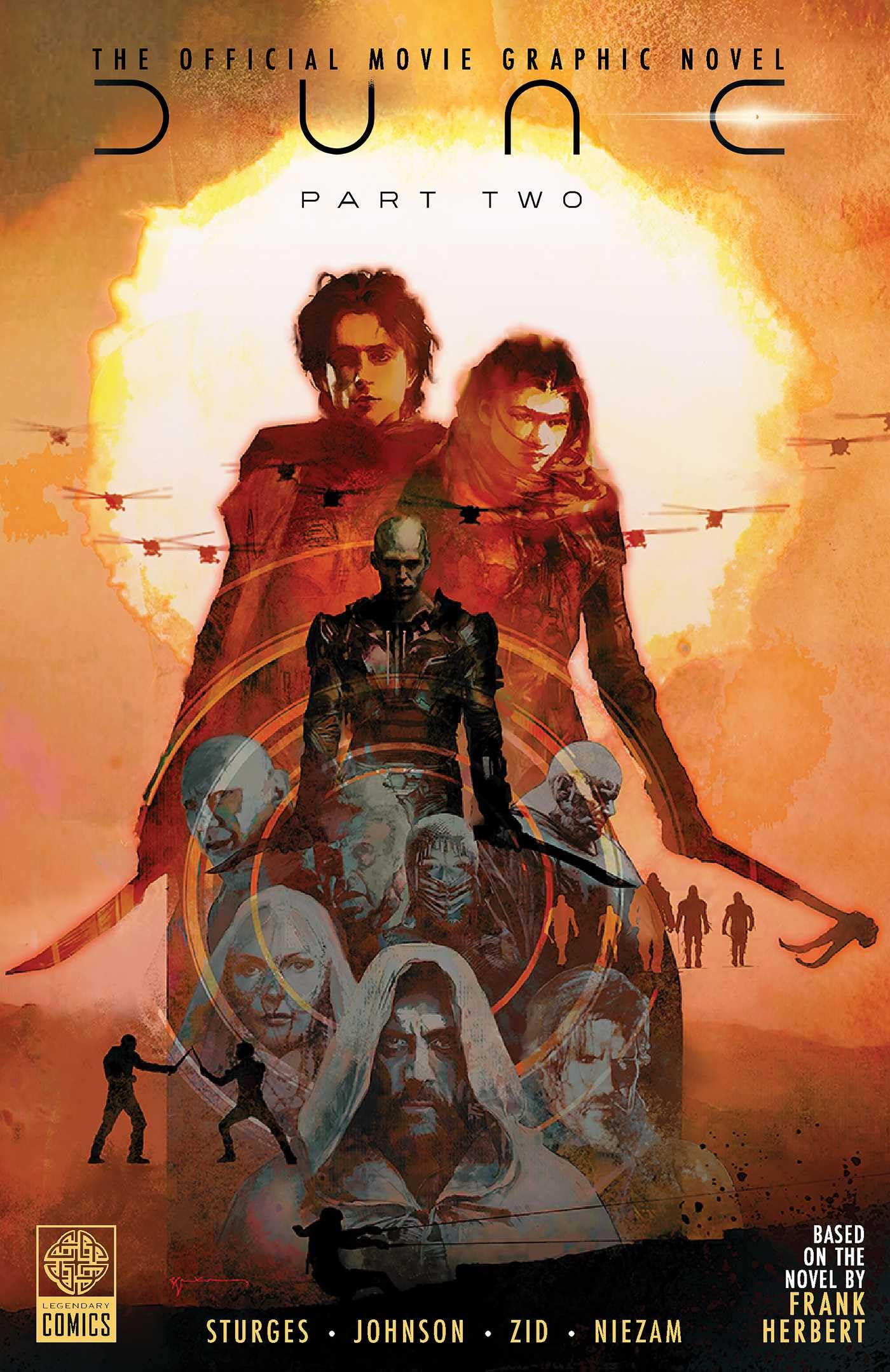 jaquette album Dune Part Two: The Official Movie Graphic Novel