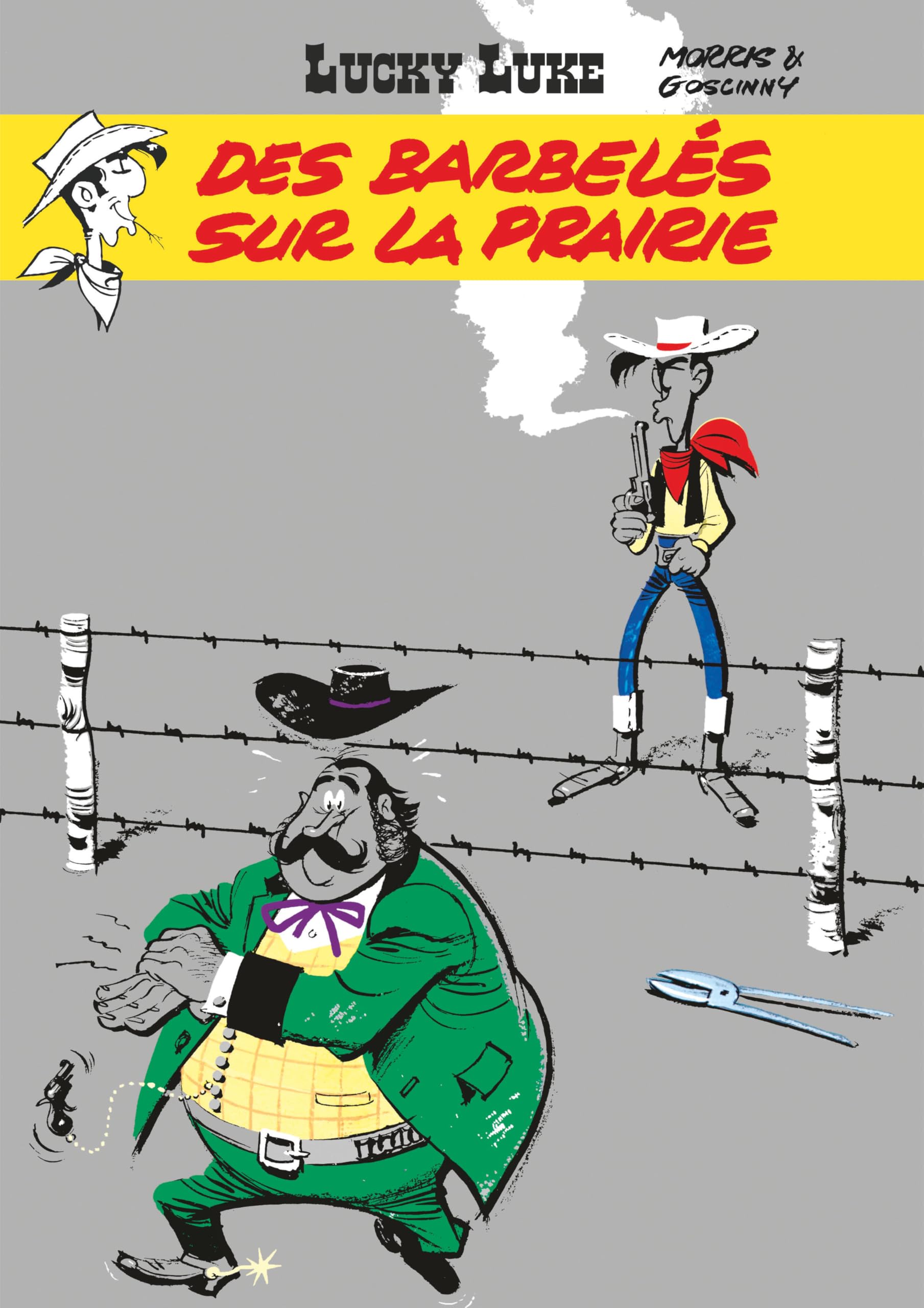jaquette album Lucky Luke - Tome 29 - Des barbelés sur la prairie