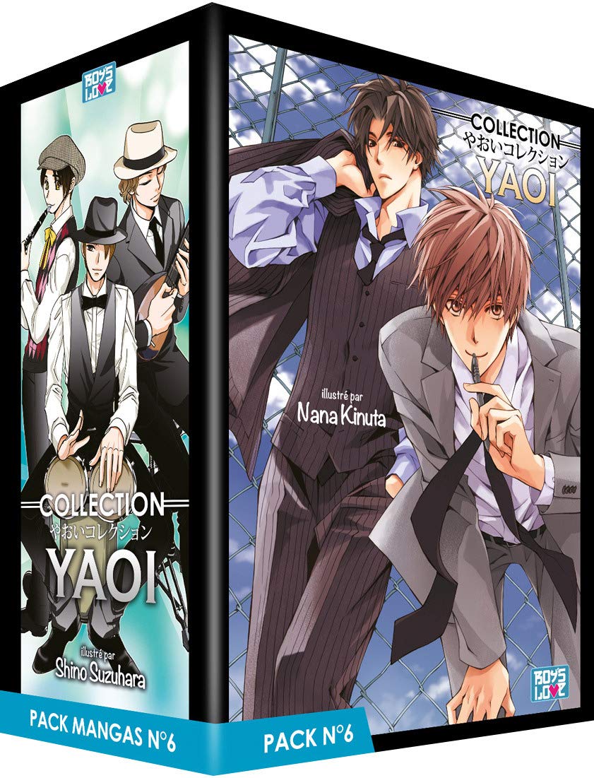 jaquette album Boy's Love Collection - Pack n°6 - Manga Yaoi (5 tomes)
