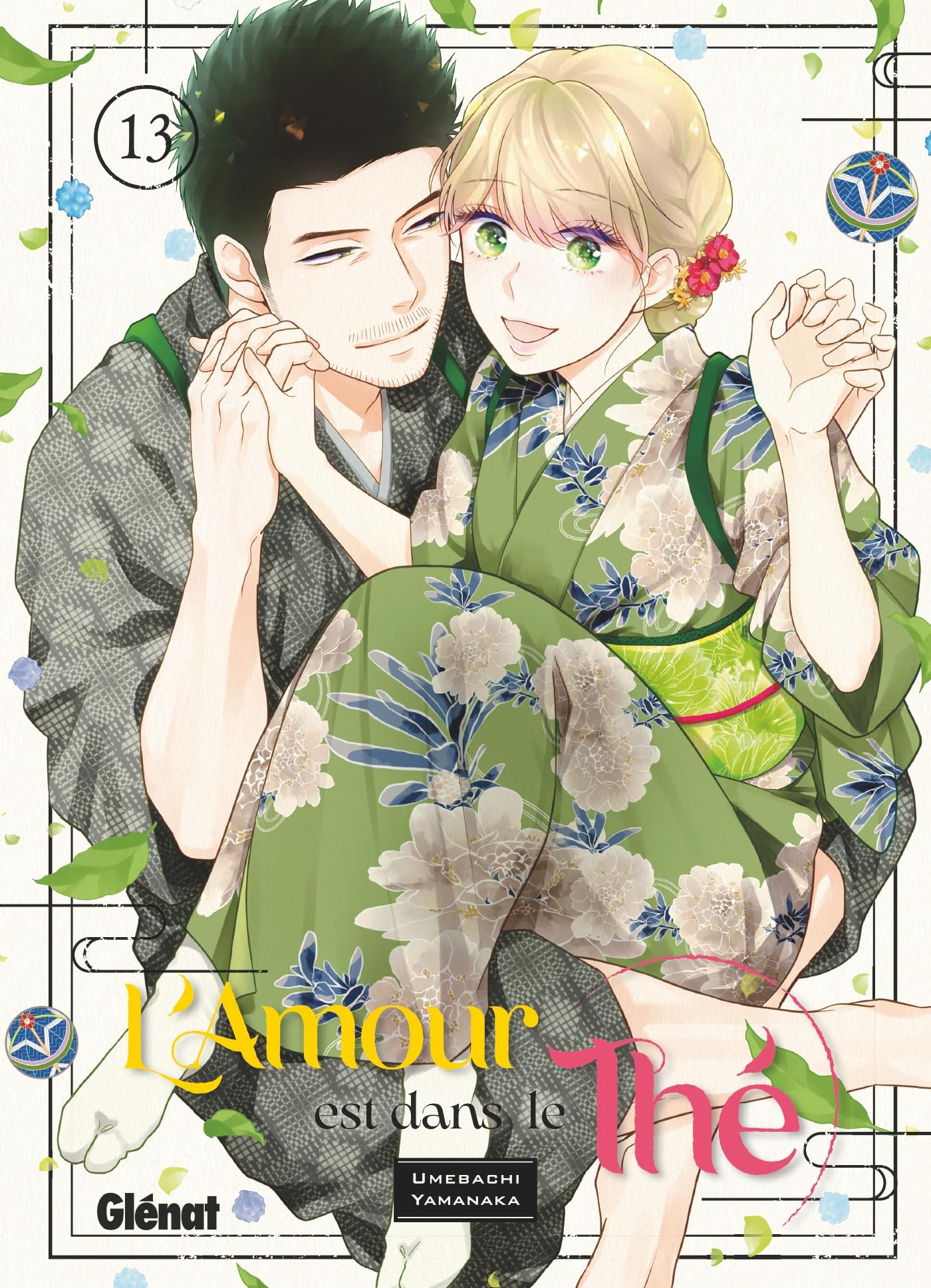 jaquette album L'amour est dans le thé - Tome 13