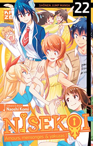 jaquette album Nisekoi - Amours, mensonges et yakuzas! - Tome 22 : En plein milieu