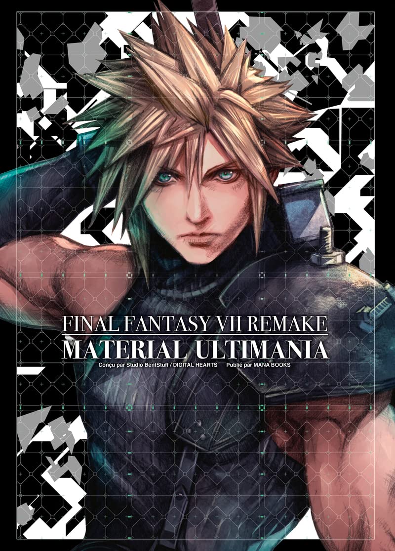 jaquette livre Final Fantasy VII Remake - Material Ultimania