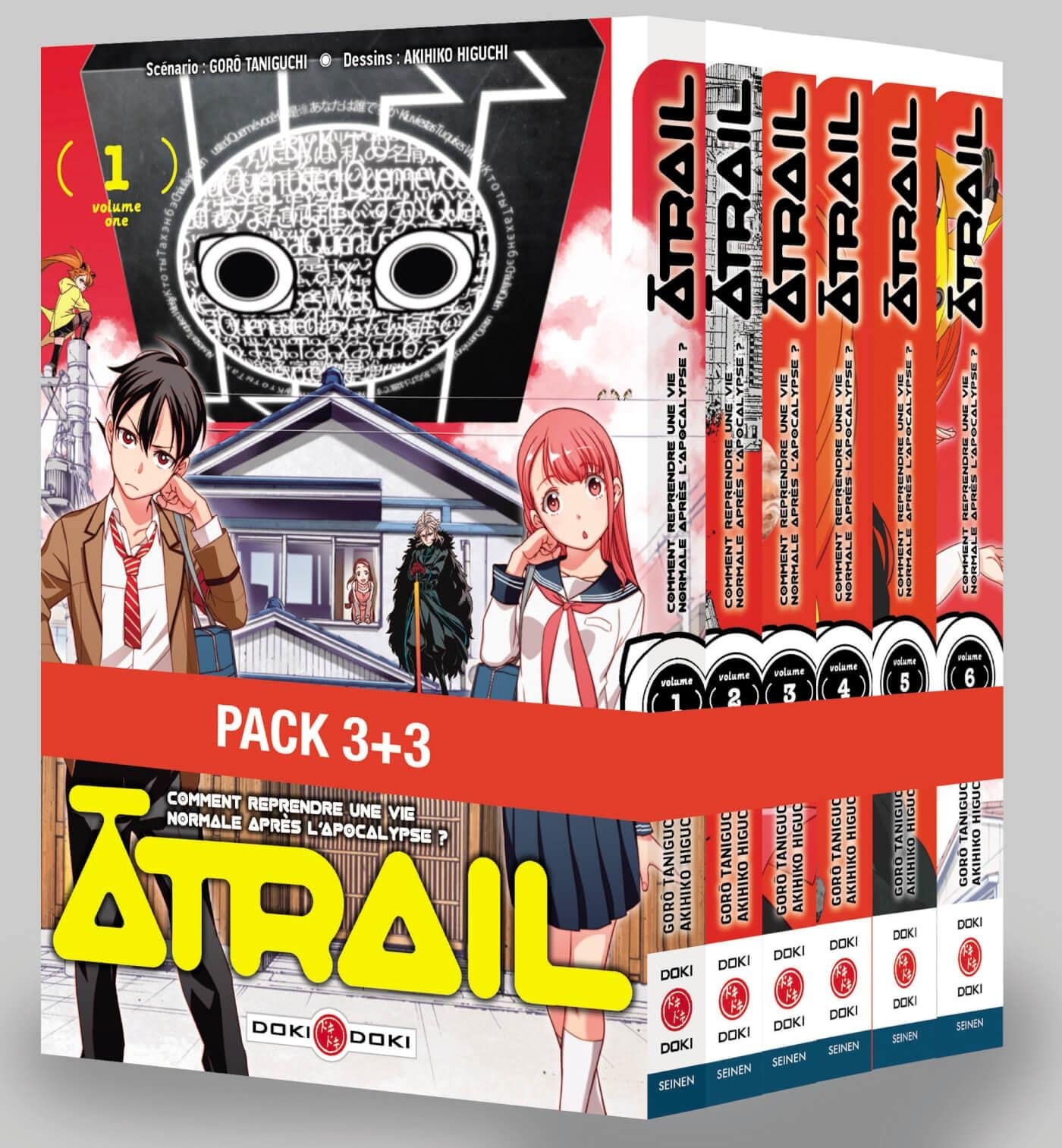 jaquette album Atrail - Pack série - vol. 01 à 06