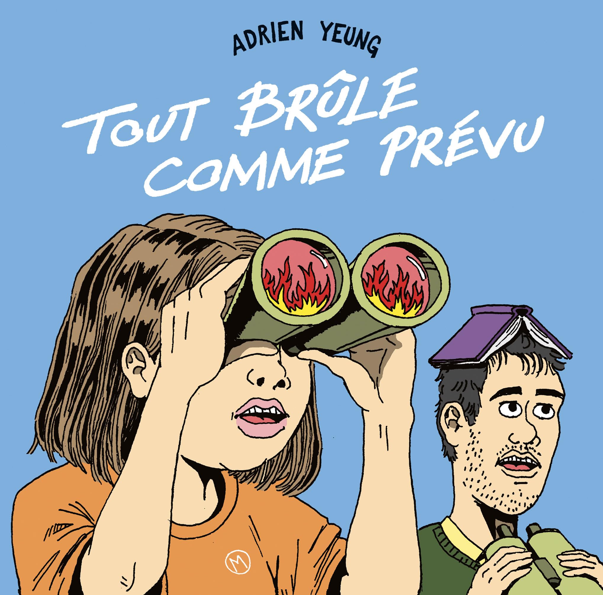 jaquette album Tout brûle comme prévu