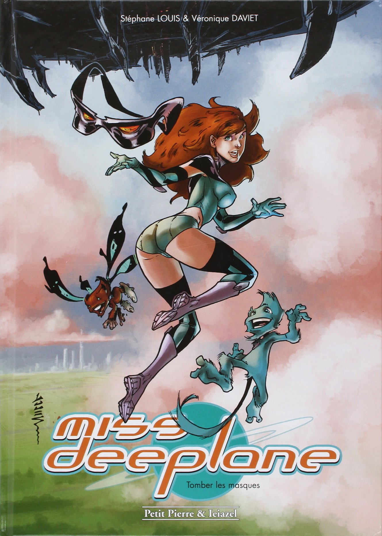 jaquette album Miss Deeplane: Tomber les masques
