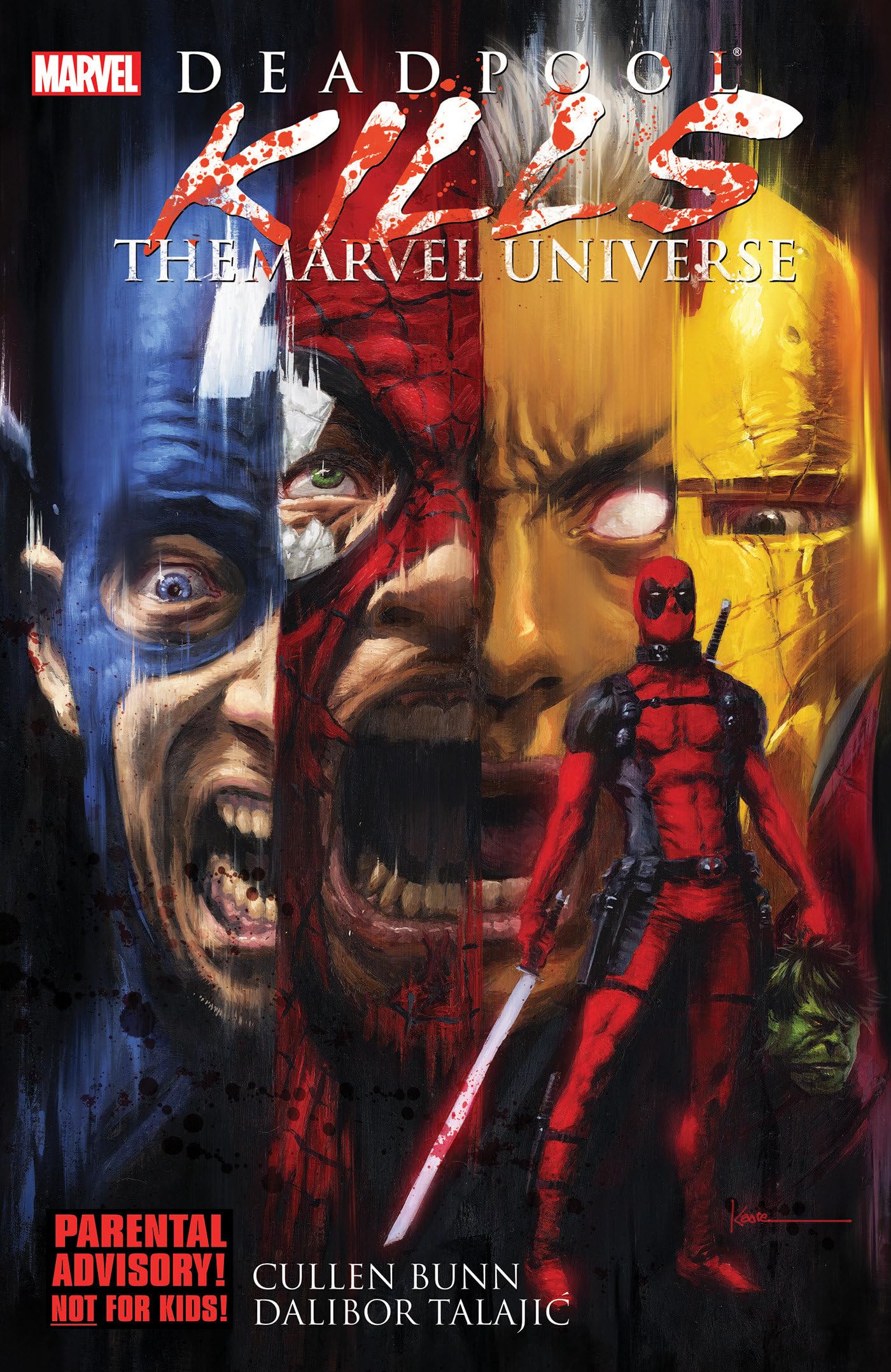 jaquette album Deadpool Kills the Marvel Universe