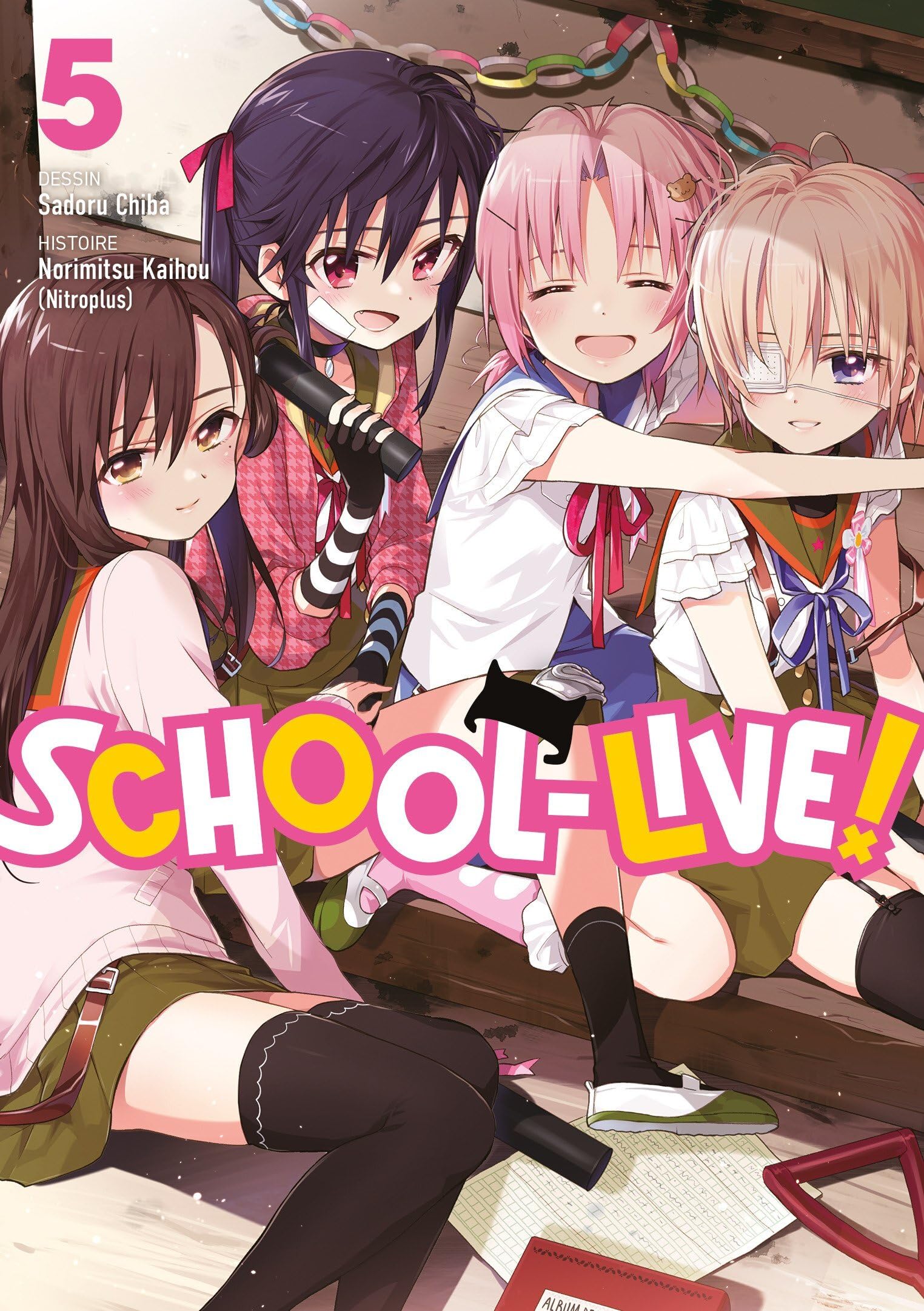 jaquette album School-Live! - Tome 05