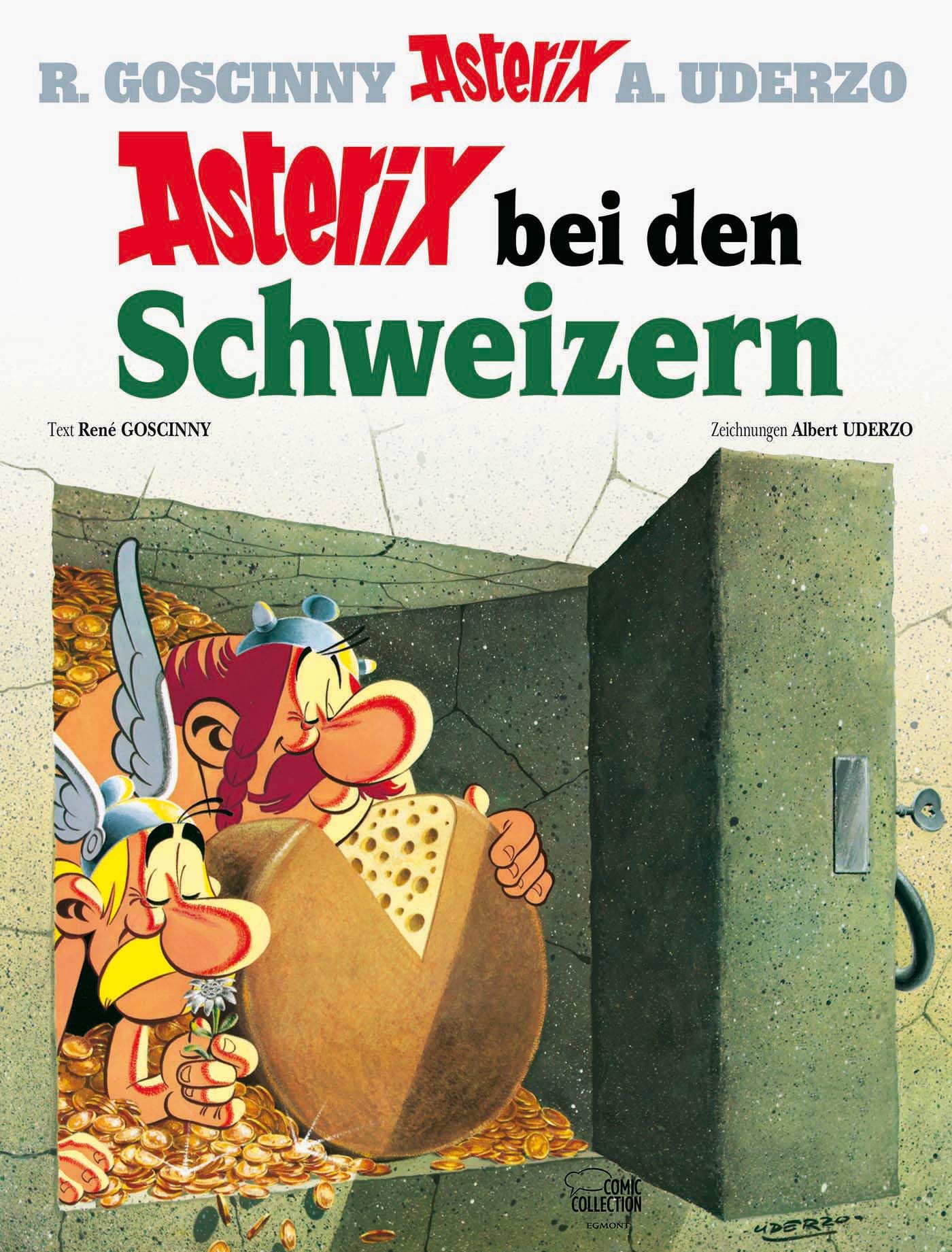 jaquette album Asterix in German: Bei den Schweizern