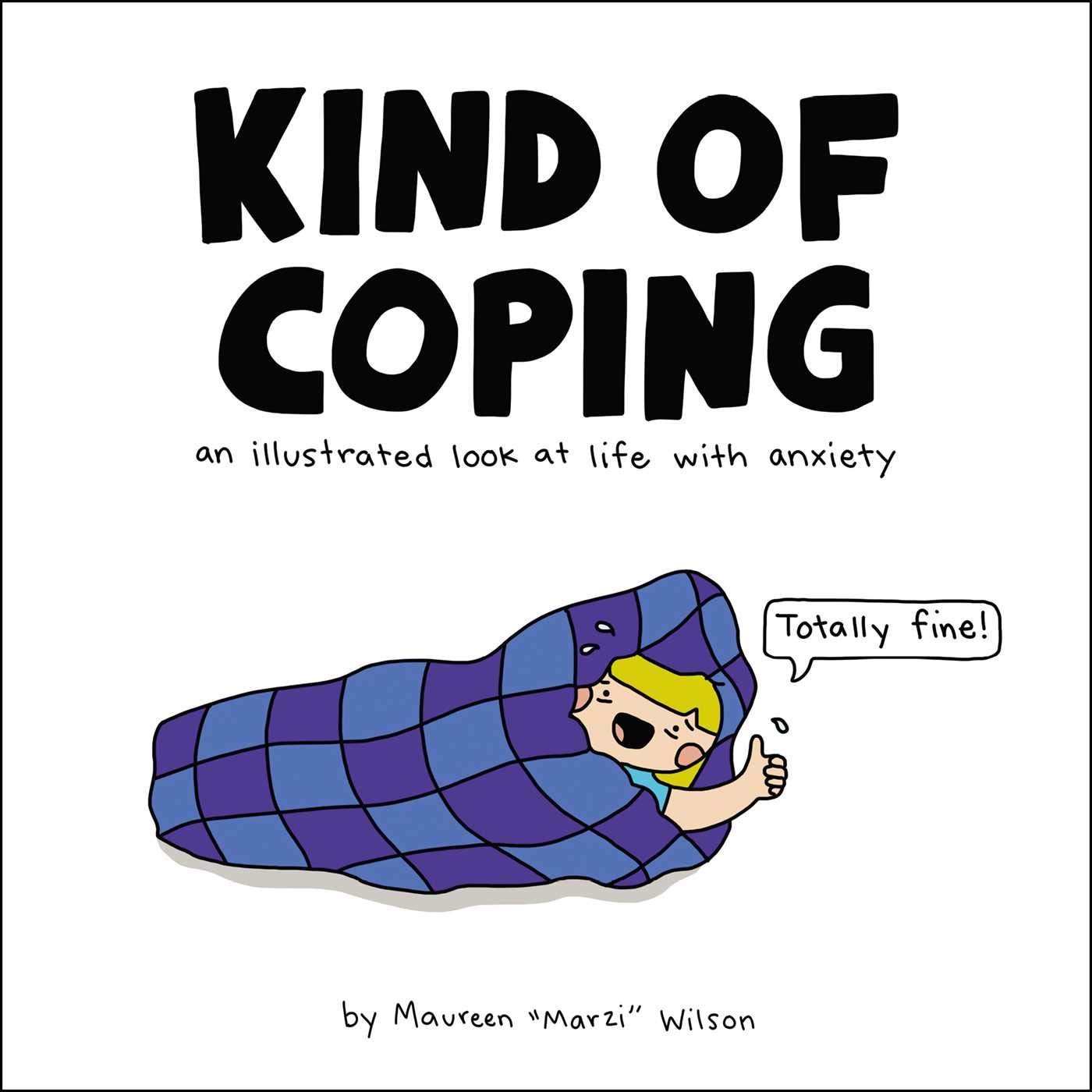 jaquette album Kind of Coping: An Illustrated Look at Life with Anxiety