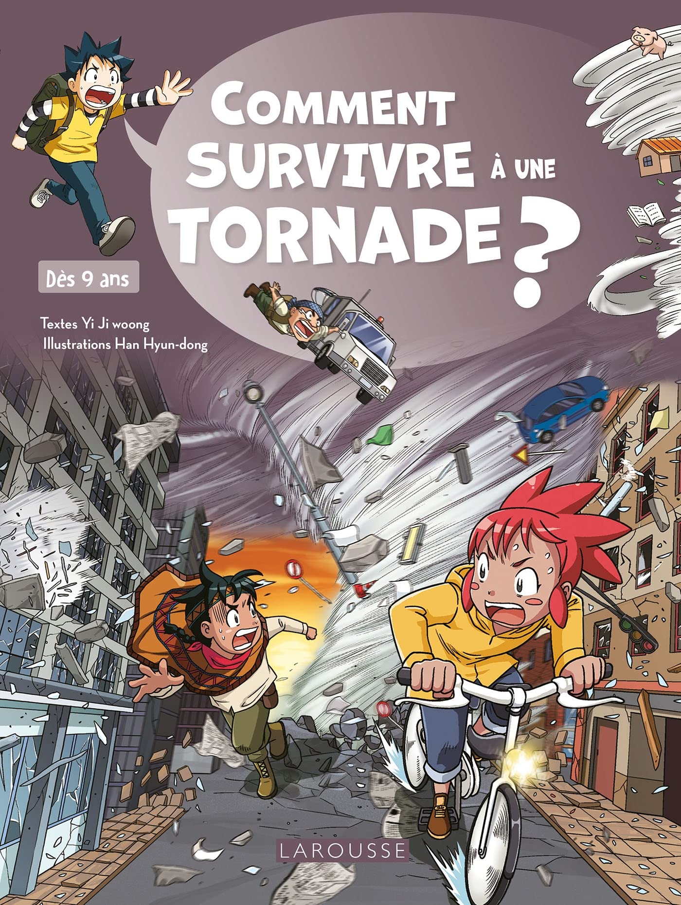 jaquette album Comment SURVIVRE à une TORNADE ?