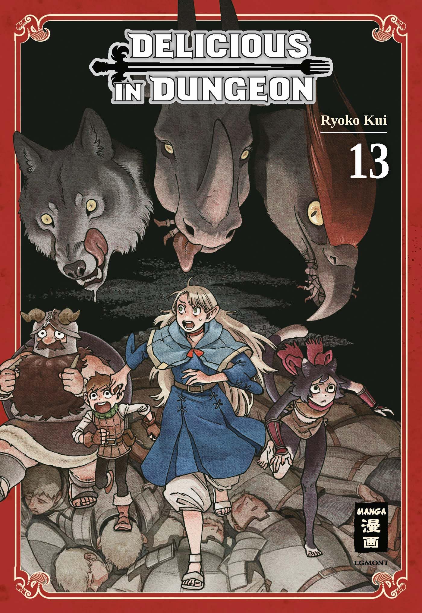jaquette album Delicious in Dungeon 13