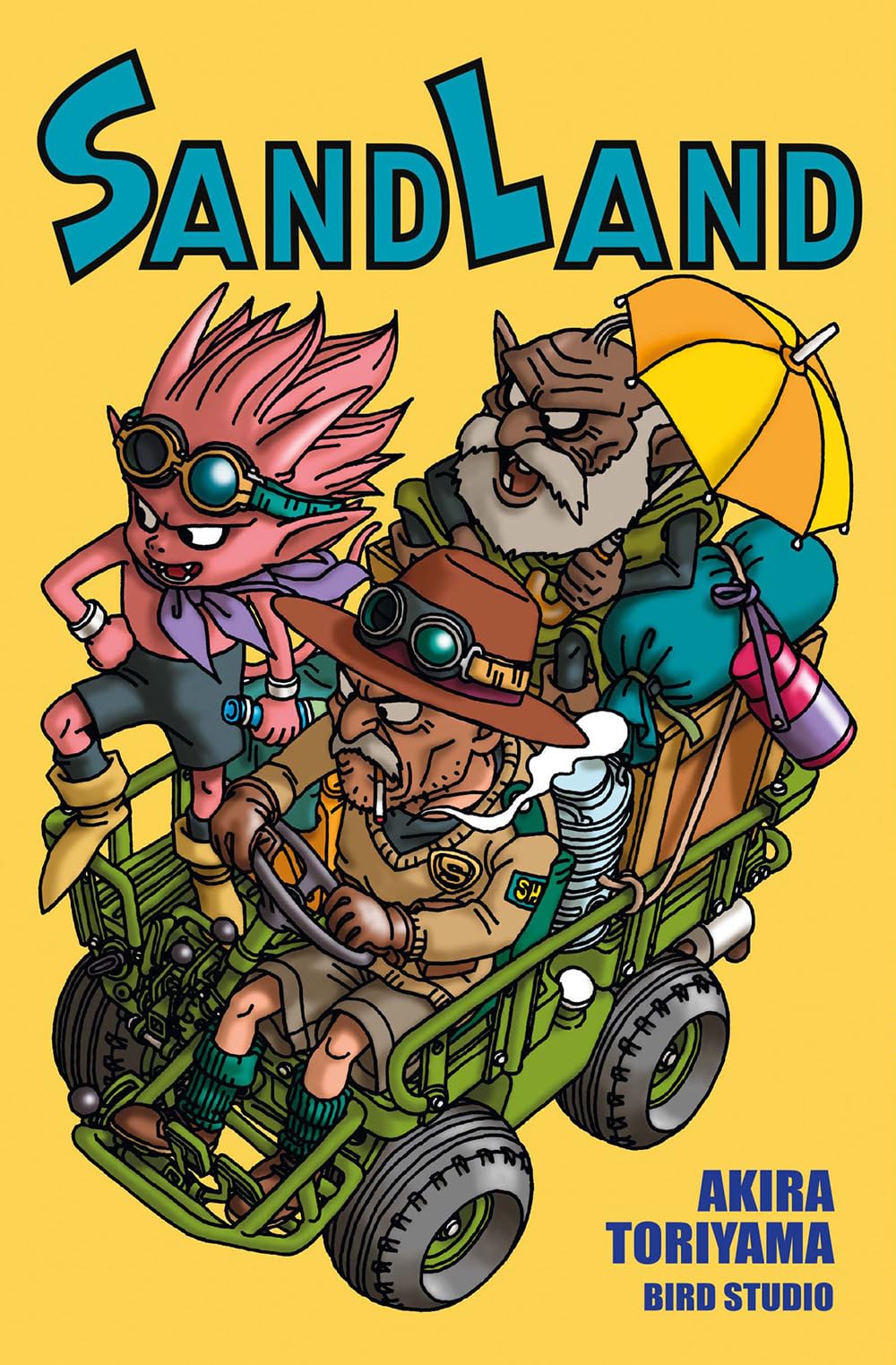 jaquette album Sand land. New edition