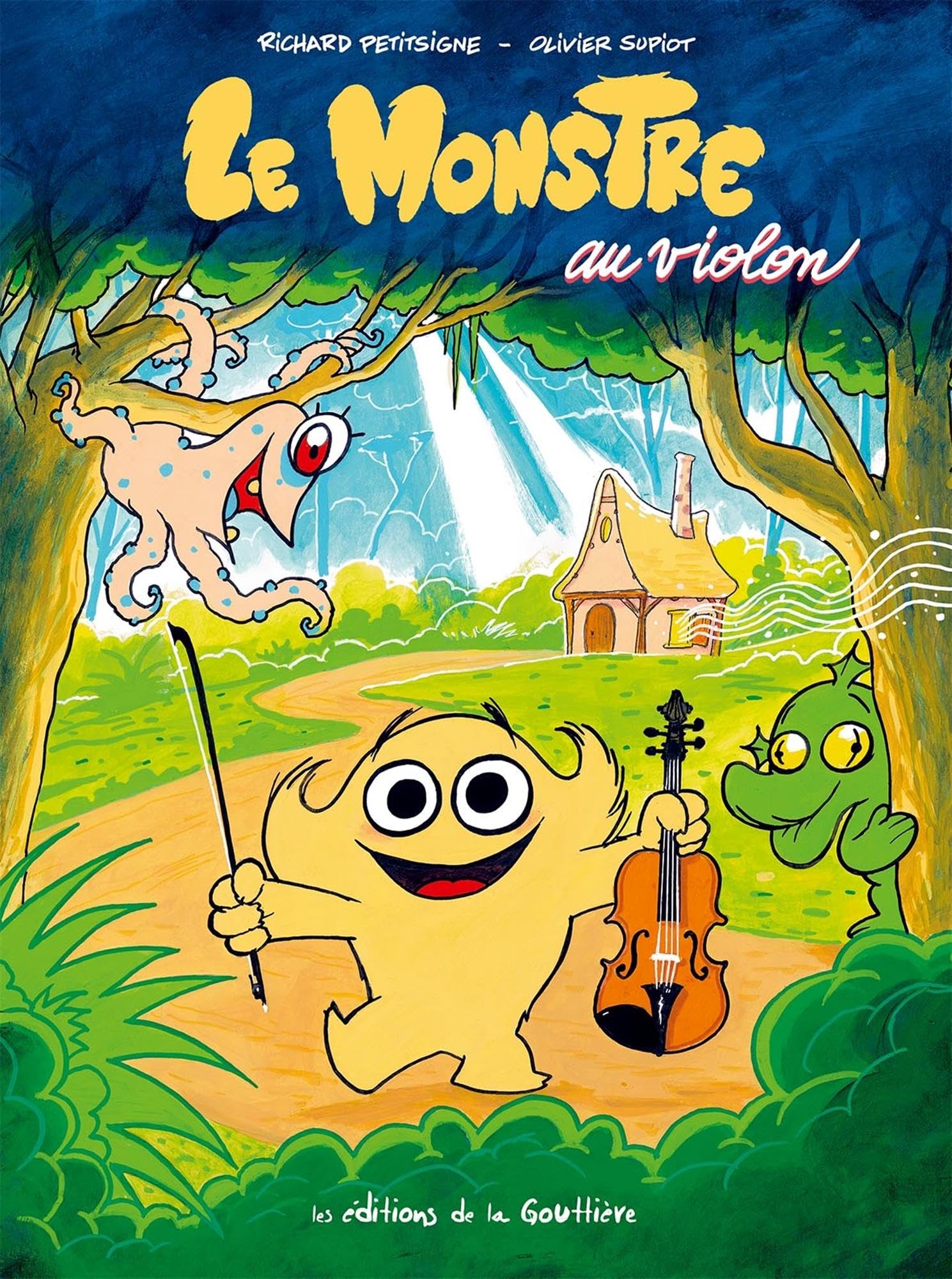 jaquette album Le Monstre au violon