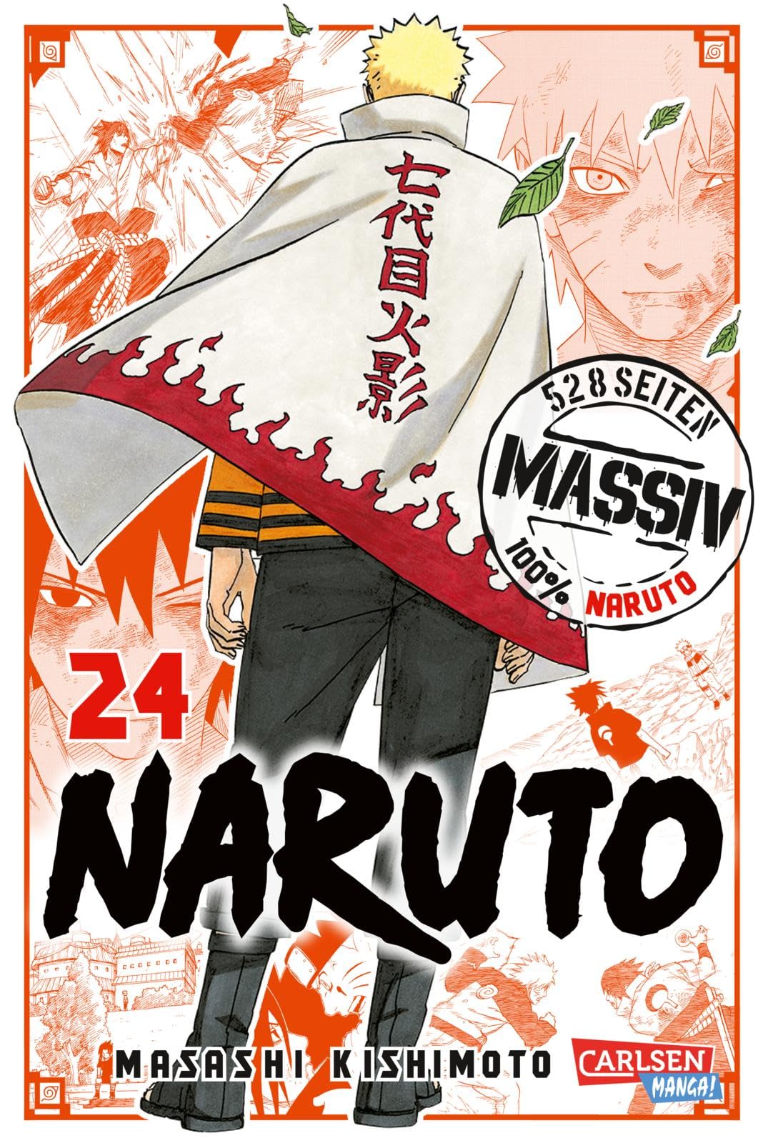 jaquette album NARUTO Massiv 24: Die Originalserie als umfangreiche Sammelbandausgabe!