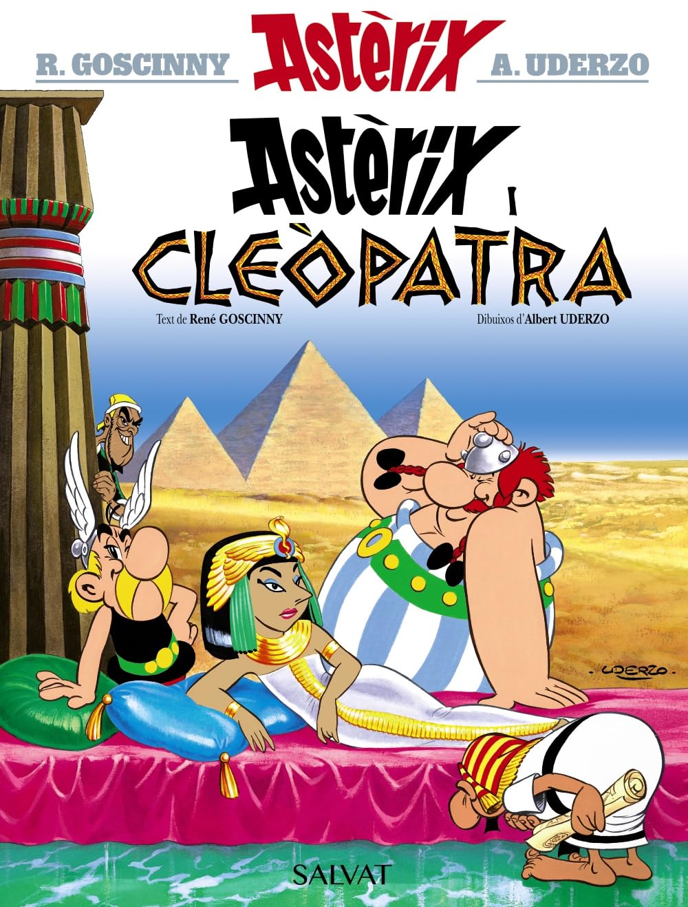 jaquette album Astèrix i Cleòpatra